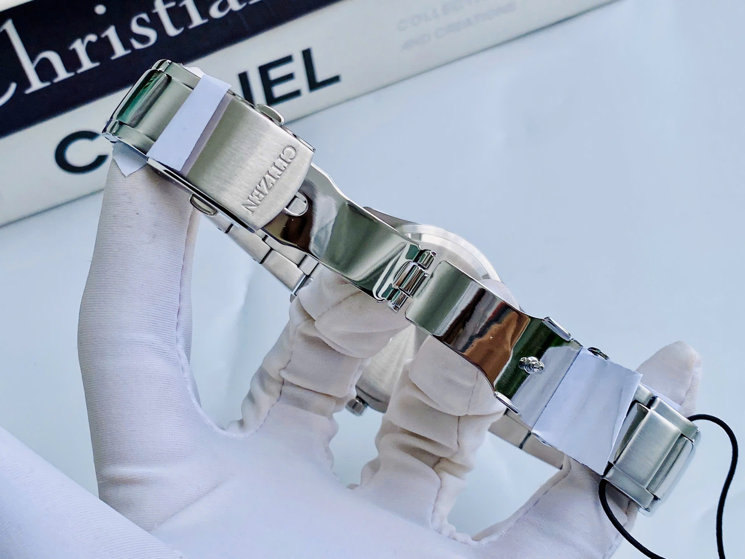 Đồng Hồ Nam Citizen Eco-Drive Chronograph CA4488-52X – Mặt Xanh Lá Cuốn Hút, Máy Eco-Drive