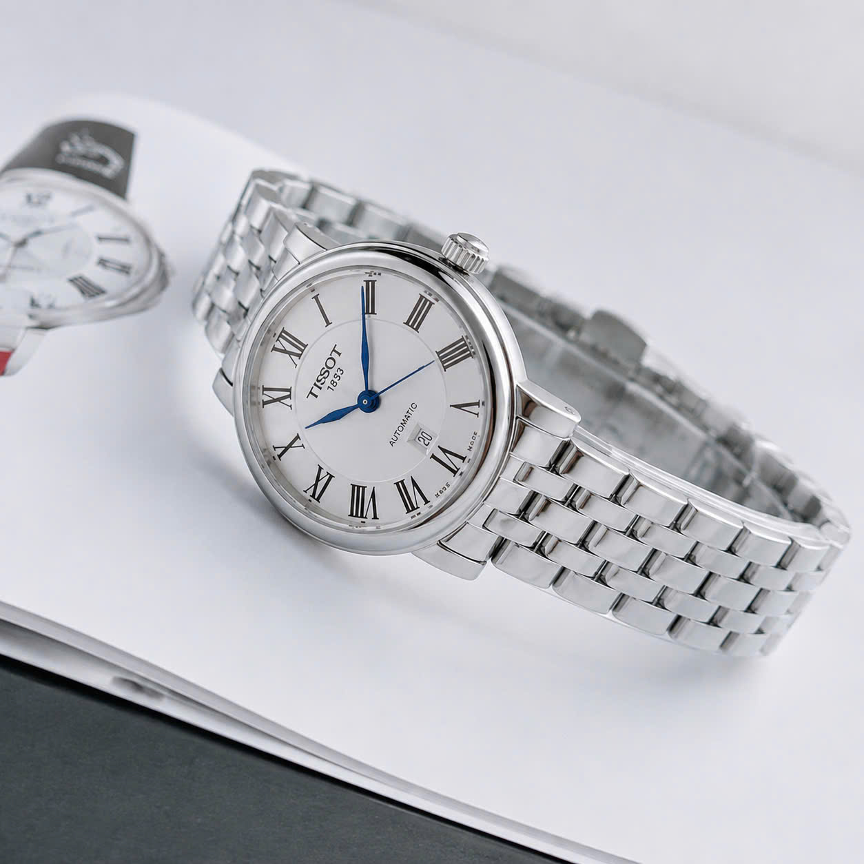 Đồng Hồ Nữ Tissot Carson Automatic T122.207.11.033.00 – Thanh Lịch Chuẩn Thụy Sĩ
