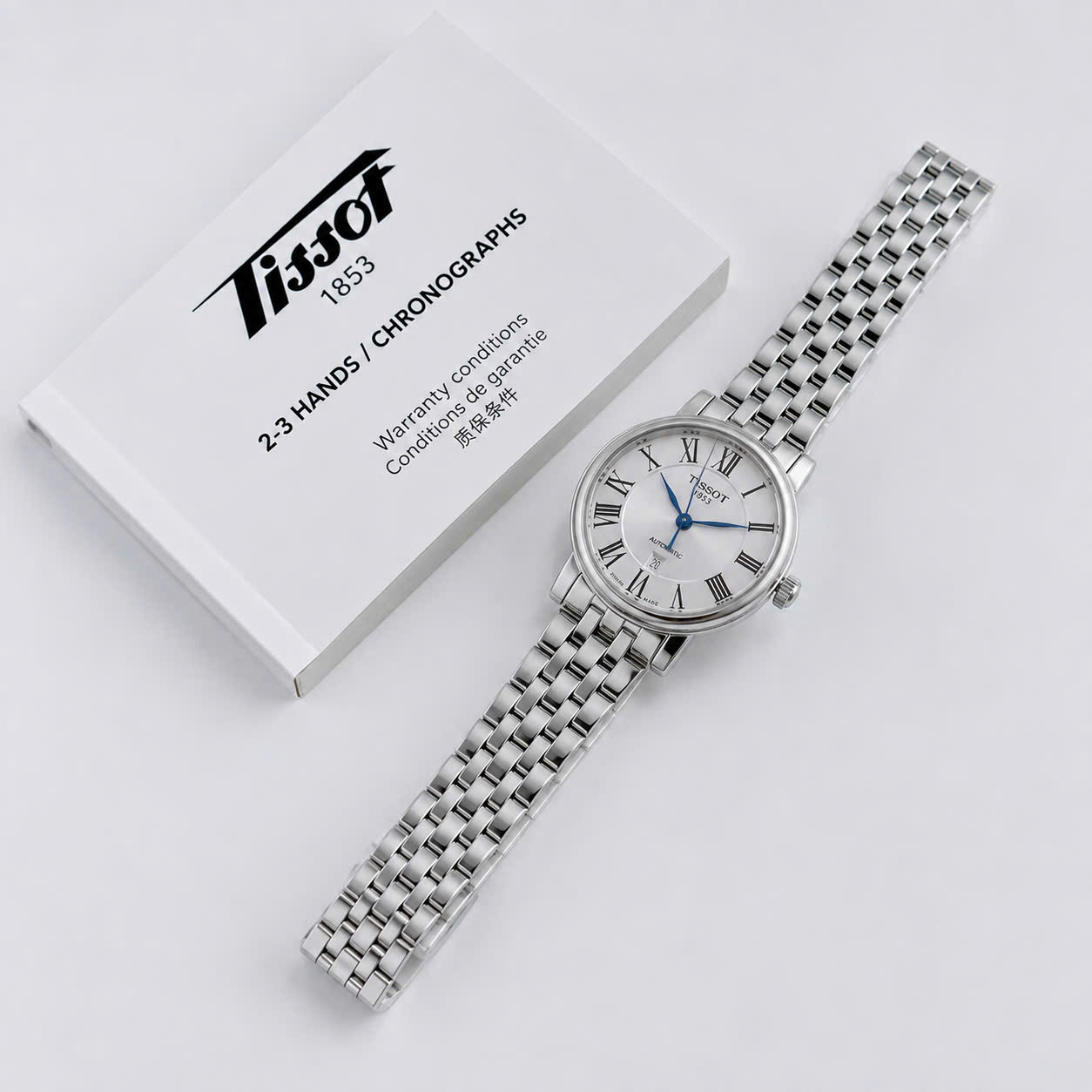 Đồng Hồ Nữ Tissot Carson Automatic T122.207.11.033.00 – Thanh Lịch Chuẩn Thụy Sĩ