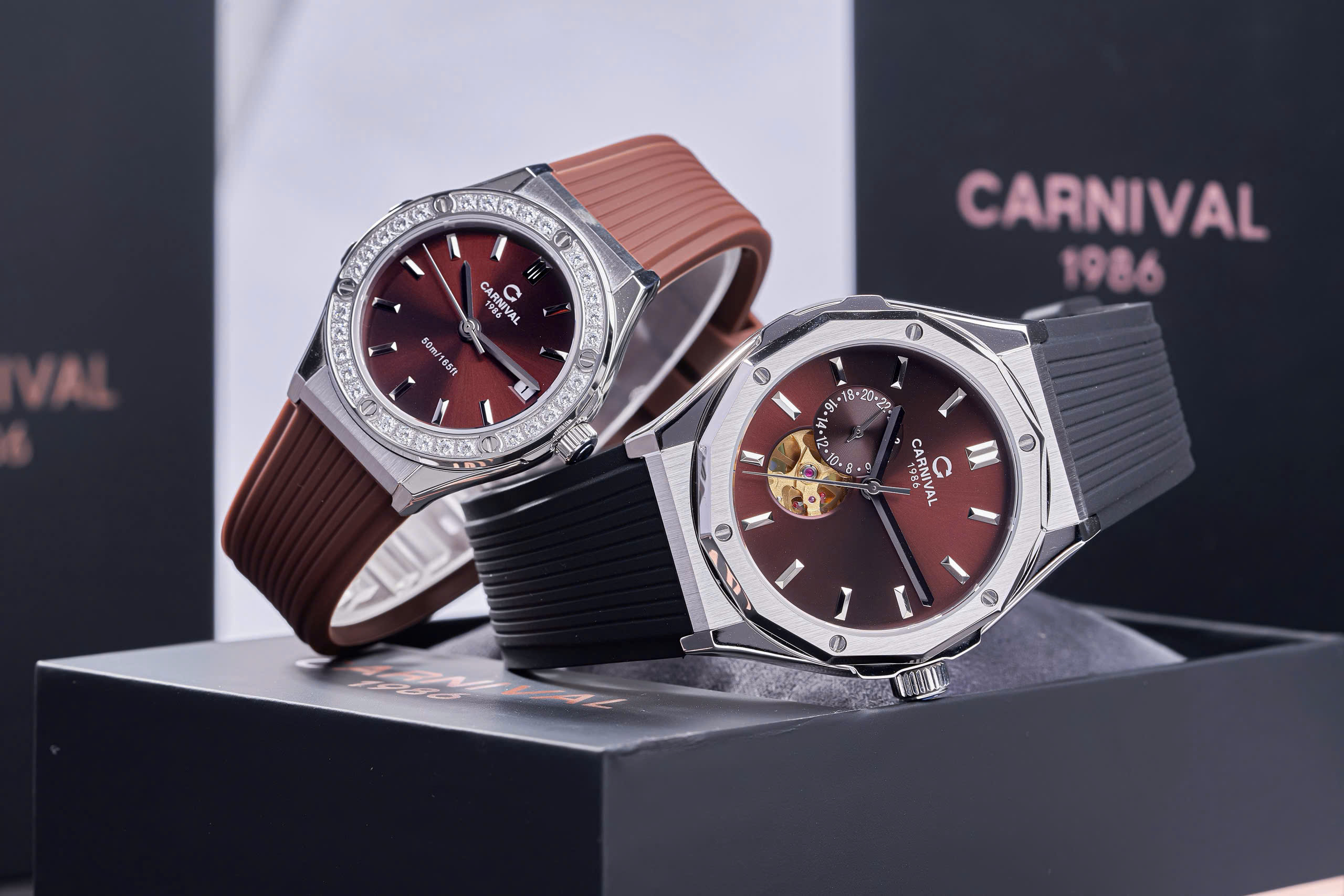 +15 Mẫu đầy đủ mã Đồng Hồ Carnival 8168L2 Chính Hãng – Đầy Đủ Mã Carnival 8168L2 Nữ 34mm