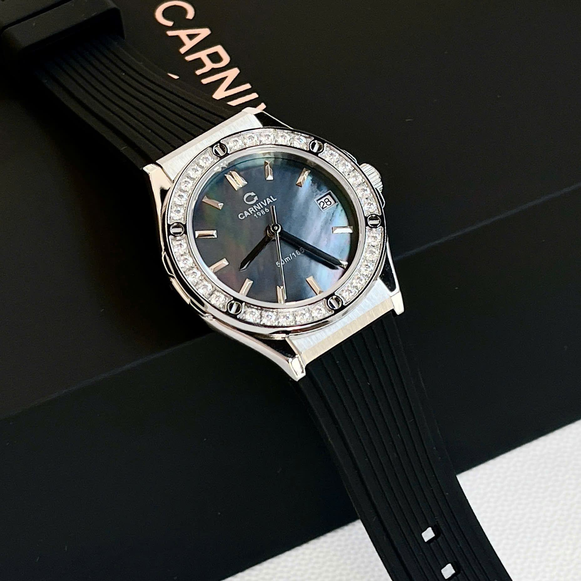 +15 Mẫu đầy đủ mã Đồng Hồ Carnival 8168L2 Chính Hãng – Đầy Đủ Mã Carnival 8168L2 Nữ 34mm