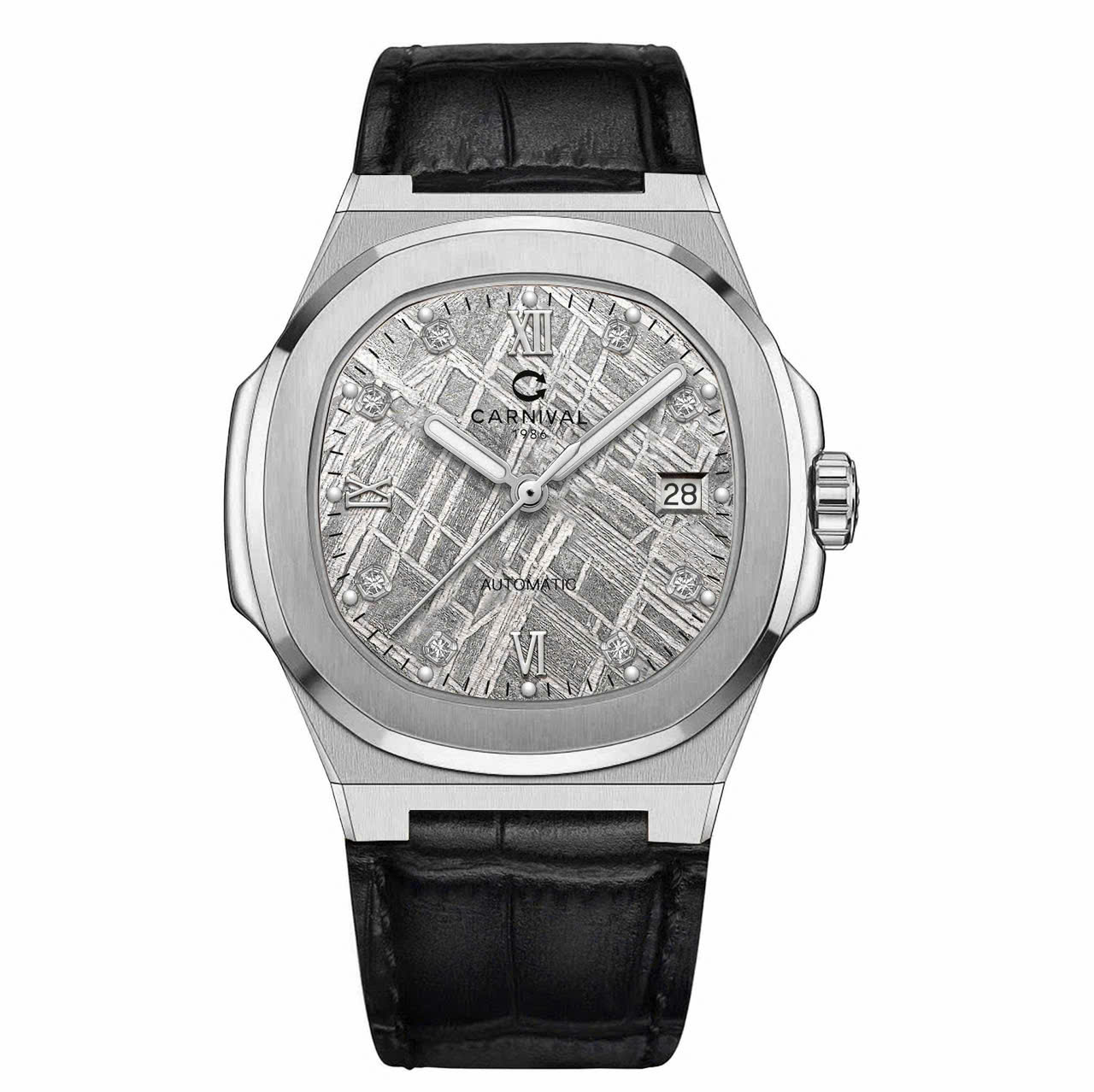 +48 Mẫu Đồng Hồ Carnival 8160G Automatic Nhật Bản – Sapphire 41mm, 50M, Đầy Đủ Các Phiên Bản