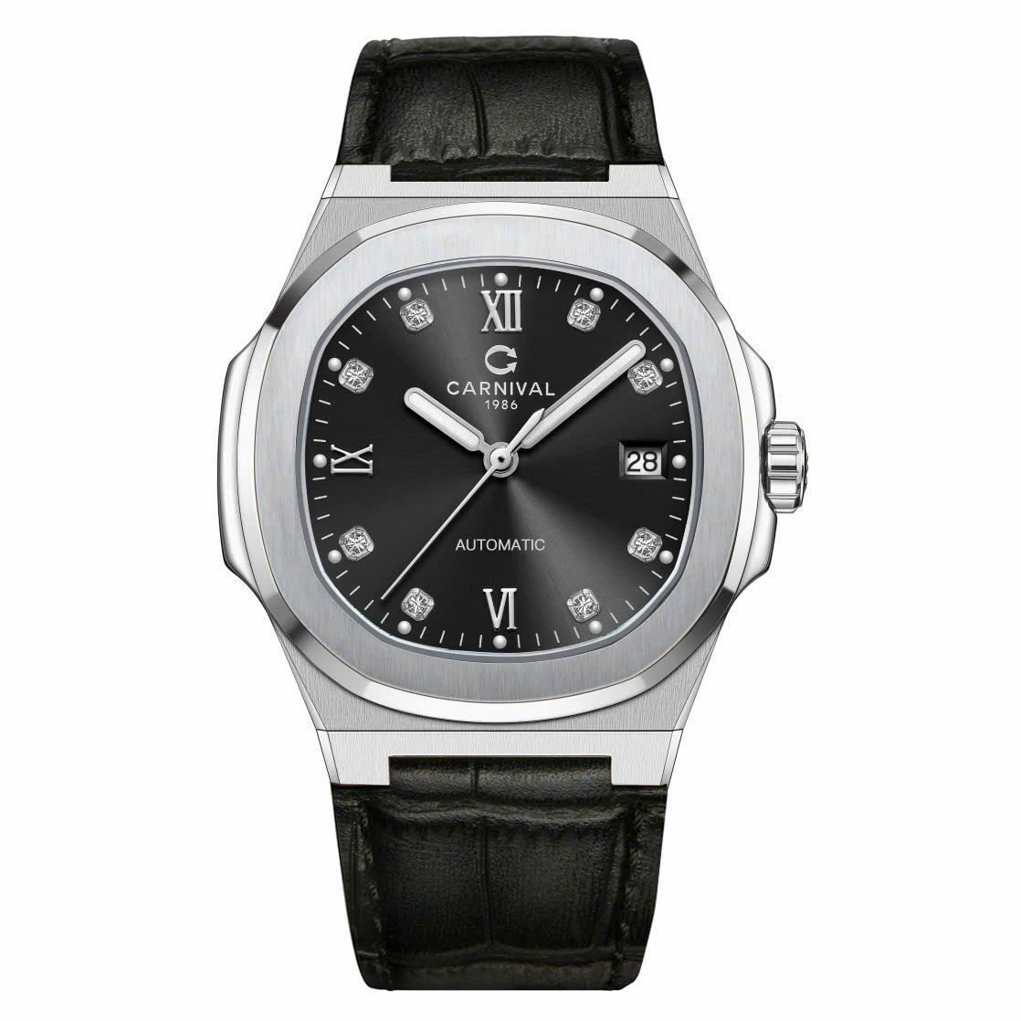 +48 Mẫu Đồng Hồ Carnival 8160G Automatic Nhật Bản – Sapphire 41mm, 50M, Đầy Đủ Các Phiên Bản