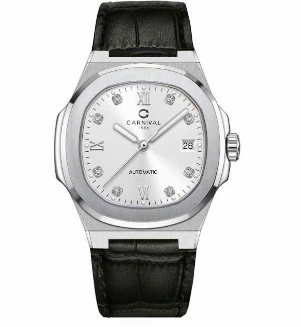 +48 Mẫu Đồng Hồ Carnival 8160G Automatic Nhật Bản – Sapphire 41mm, 50M, Đầy Đủ Các Phiên Bản