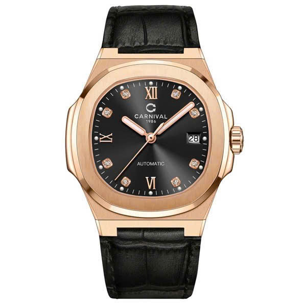 +48 Mẫu Đồng Hồ Carnival 8160G Automatic Nhật Bản – Sapphire 41mm, 50M, Đầy Đủ Các Phiên Bản