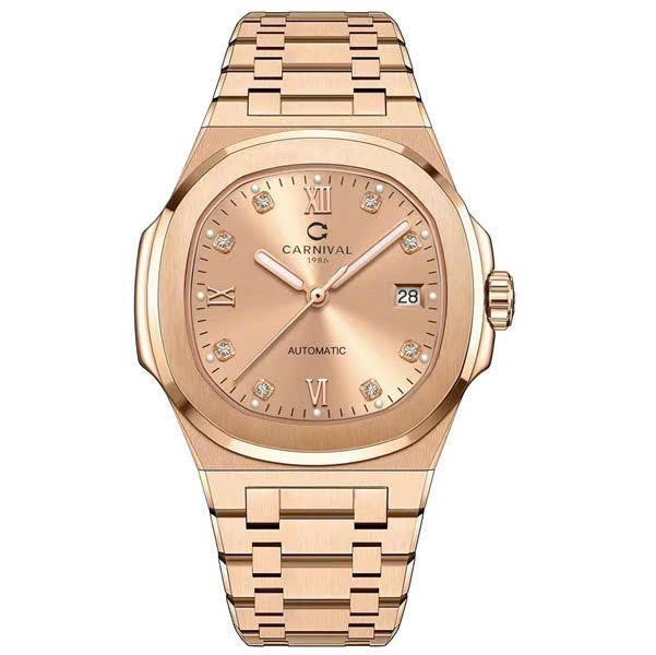 +48 Mẫu Đồng Hồ Carnival 8160G Automatic Nhật Bản – Sapphire 41mm, 50M, Đầy Đủ Các Phiên Bản