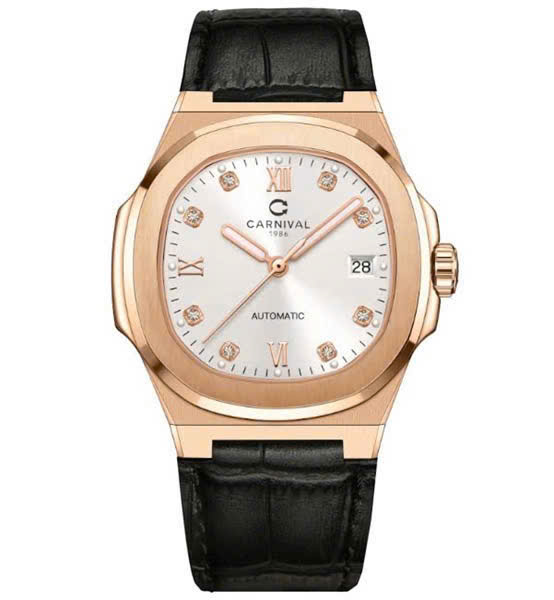 +48 Mẫu Đồng Hồ Carnival 8160G Automatic Nhật Bản – Sapphire 41mm, 50M, Đầy Đủ Các Phiên Bản