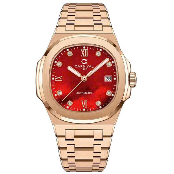 +48 Mẫu Đồng Hồ Carnival 8160G Automatic Nhật Bản – Sapphire 41mm, 50M, Đầy Đủ Các Phiên Bản