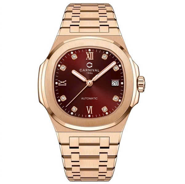 +48 Mẫu Đồng Hồ Carnival 8160G Automatic Nhật Bản – Sapphire 41mm, 50M, Đầy Đủ Các Phiên Bản