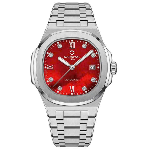 +48 Mẫu Đồng Hồ Carnival 8160G Automatic Nhật Bản – Sapphire 41mm, 50M, Đầy Đủ Các Phiên Bản