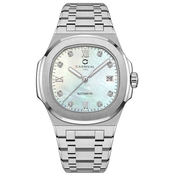 +48 Mẫu Đồng Hồ Carnival 8160G Automatic Nhật Bản – Sapphire 41mm, 50M, Đầy Đủ Các Phiên Bản