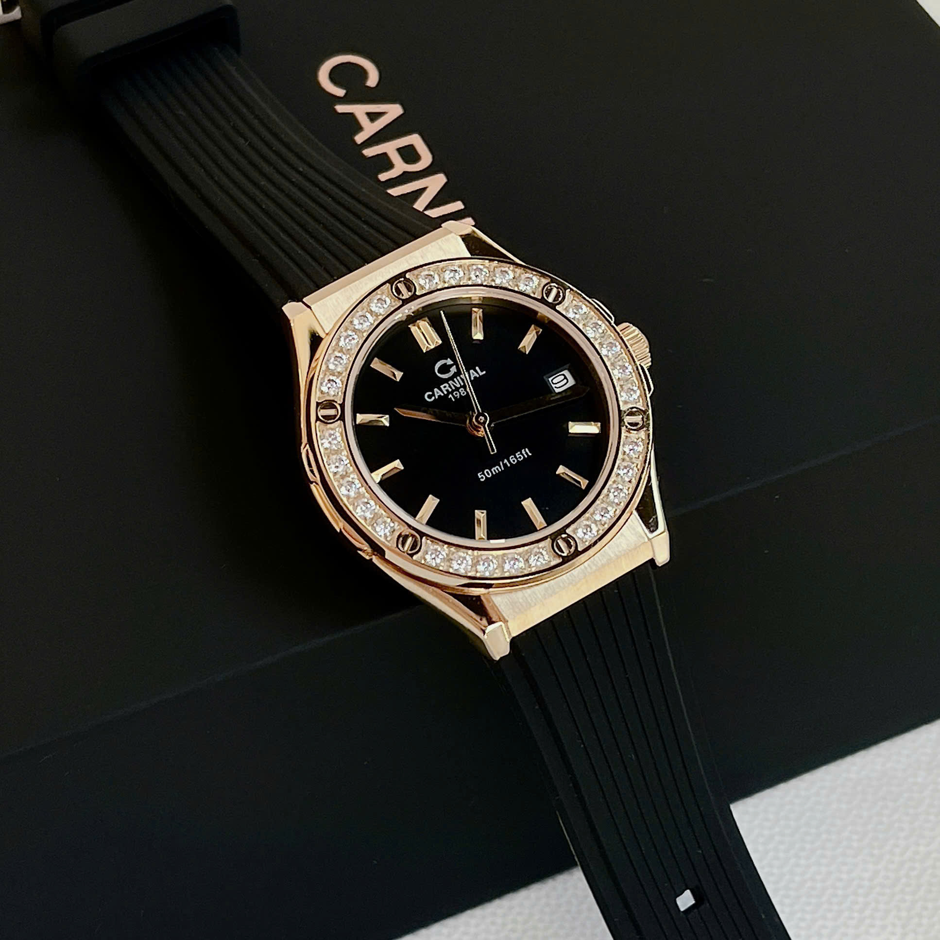 +15 Mẫu đầy đủ mã Đồng Hồ Carnival 8168L2 Chính Hãng – Đầy Đủ Mã Carnival 8168L2 Nữ 34mm