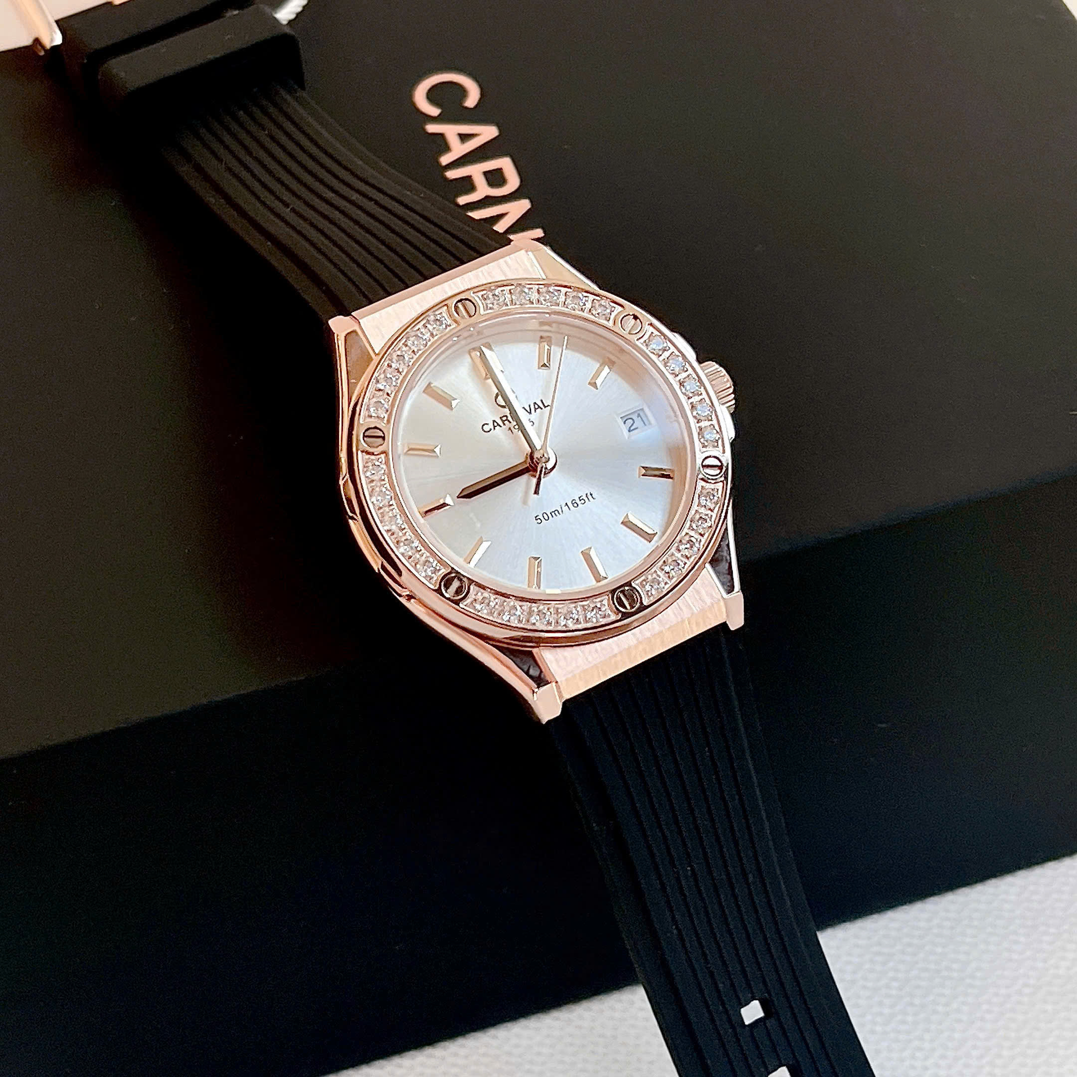 +15 Mẫu đầy đủ mã Đồng Hồ Carnival 8168L2 Chính Hãng – Đầy Đủ Mã Carnival 8168L2 Nữ 34mm