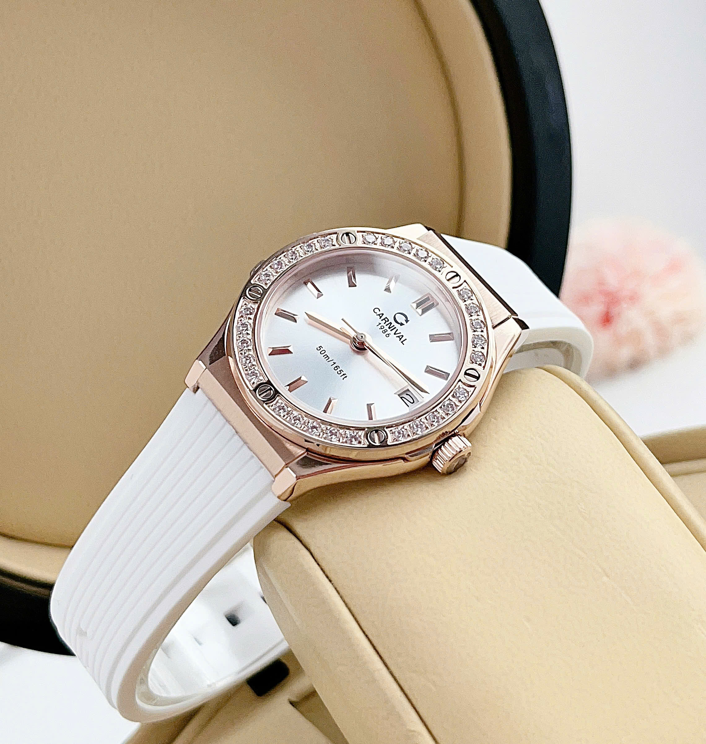 +15 Mẫu đầy đủ mã Đồng Hồ Carnival 8168L2 Chính Hãng – Đầy Đủ Mã Carnival 8168L2 Nữ 34mm