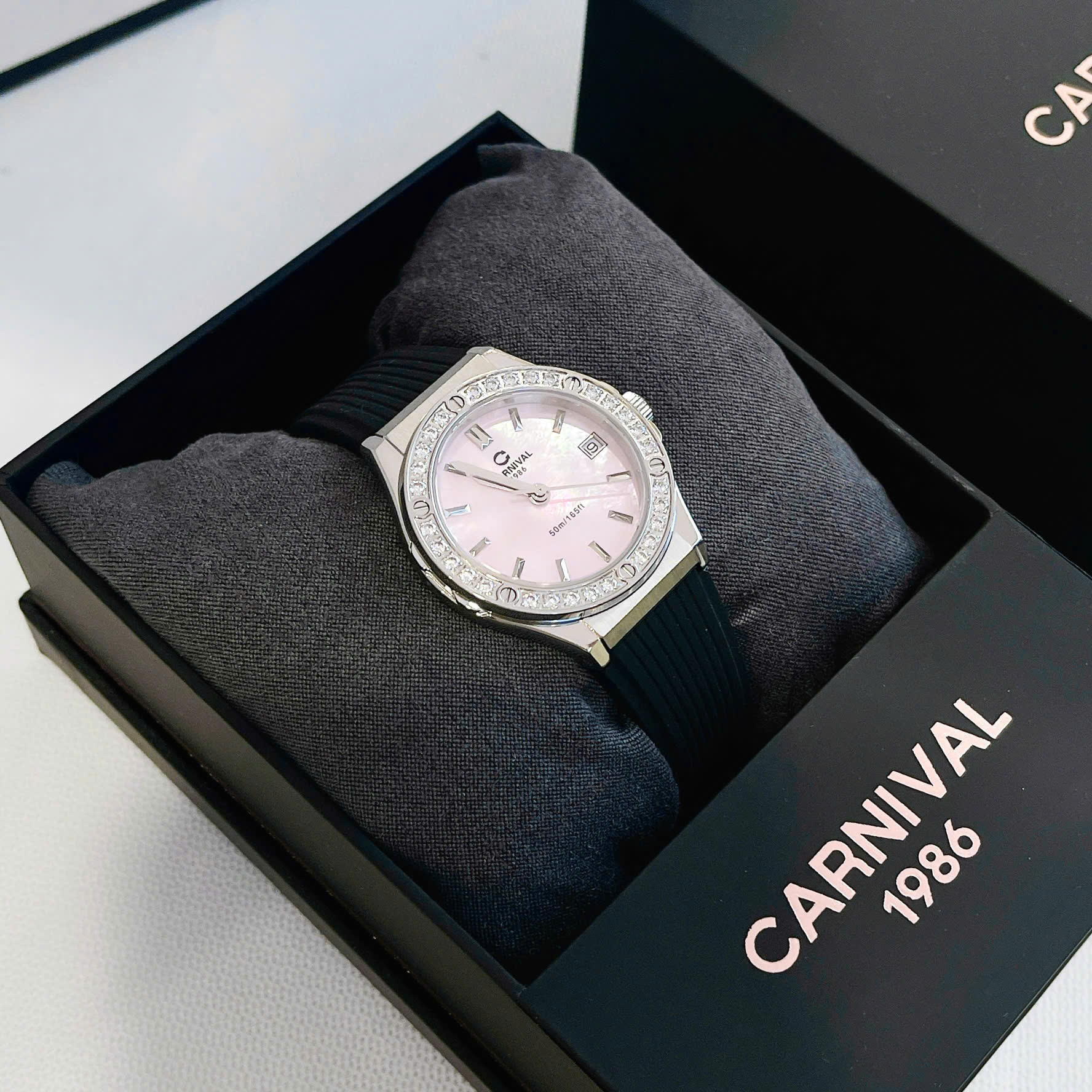 +15 Mẫu đầy đủ mã Đồng Hồ Carnival 8168L2 Chính Hãng – Đầy Đủ Mã Carnival 8168L2 Nữ 34mm