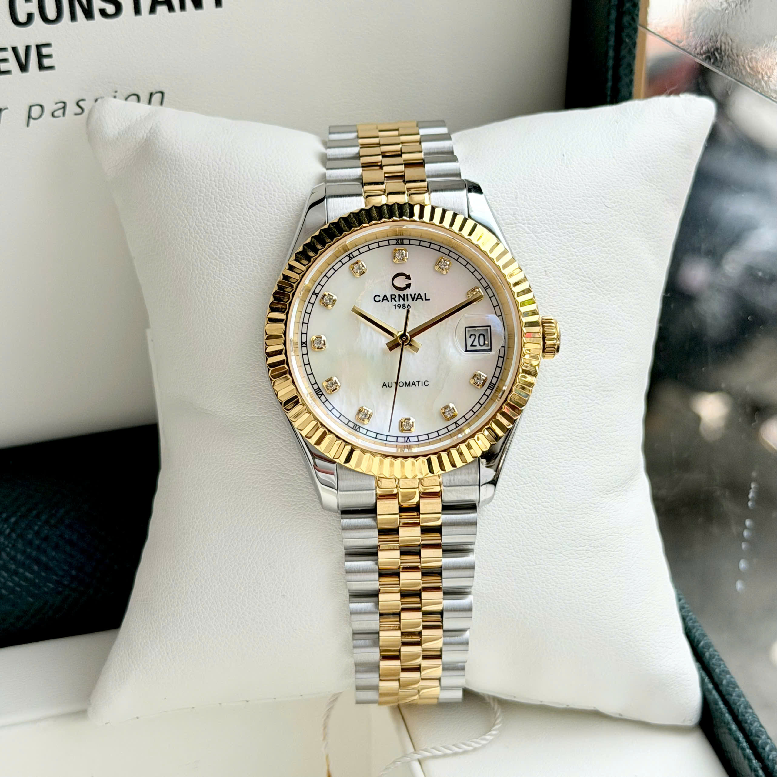 +40 Mẫu Đồng Hồ Carnival 8250G 38mm Chính Hãng – Automatic Nhật, Sapphire