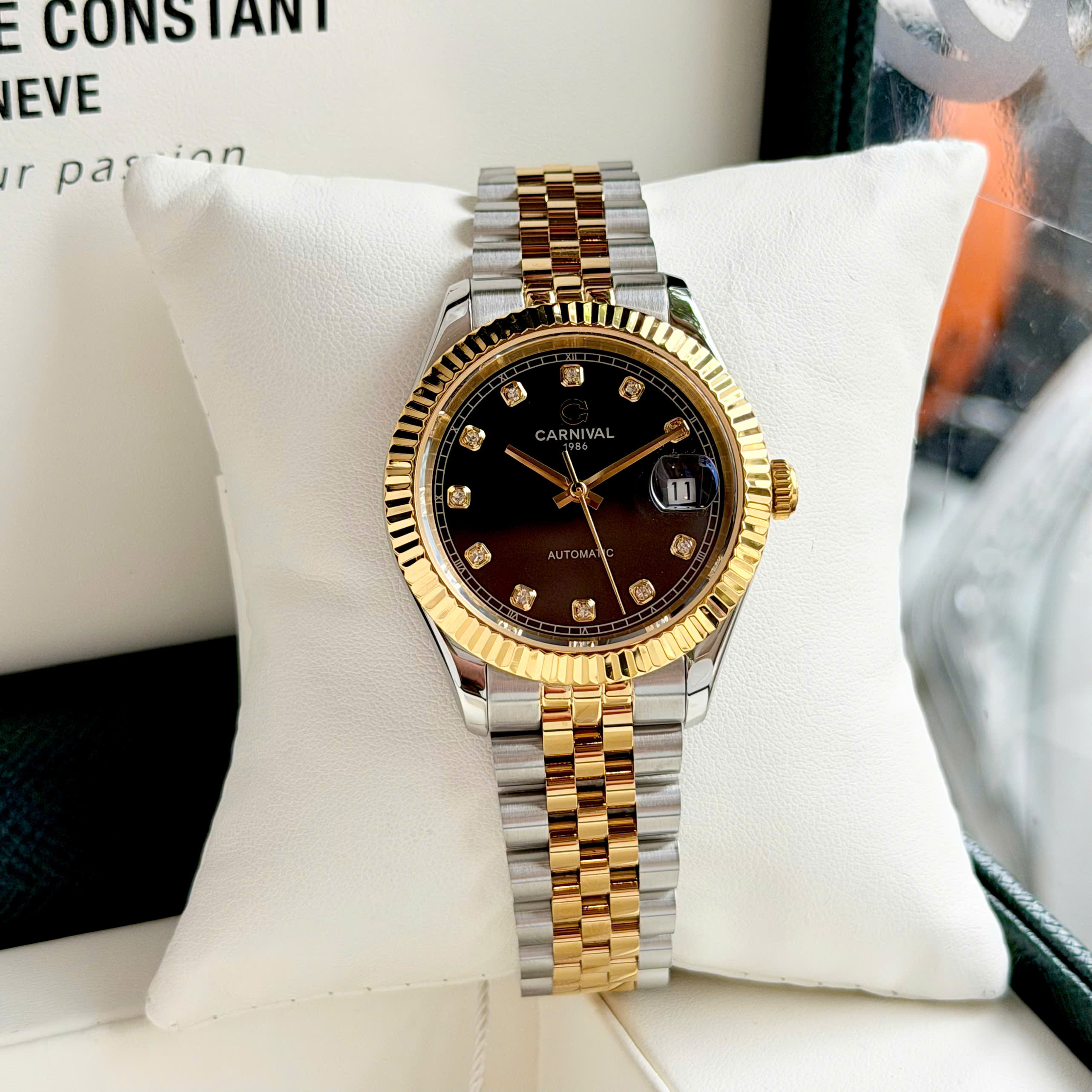+40 Mẫu Đồng Hồ Carnival 8250G 38mm Chính Hãng – Automatic Nhật, Sapphire
