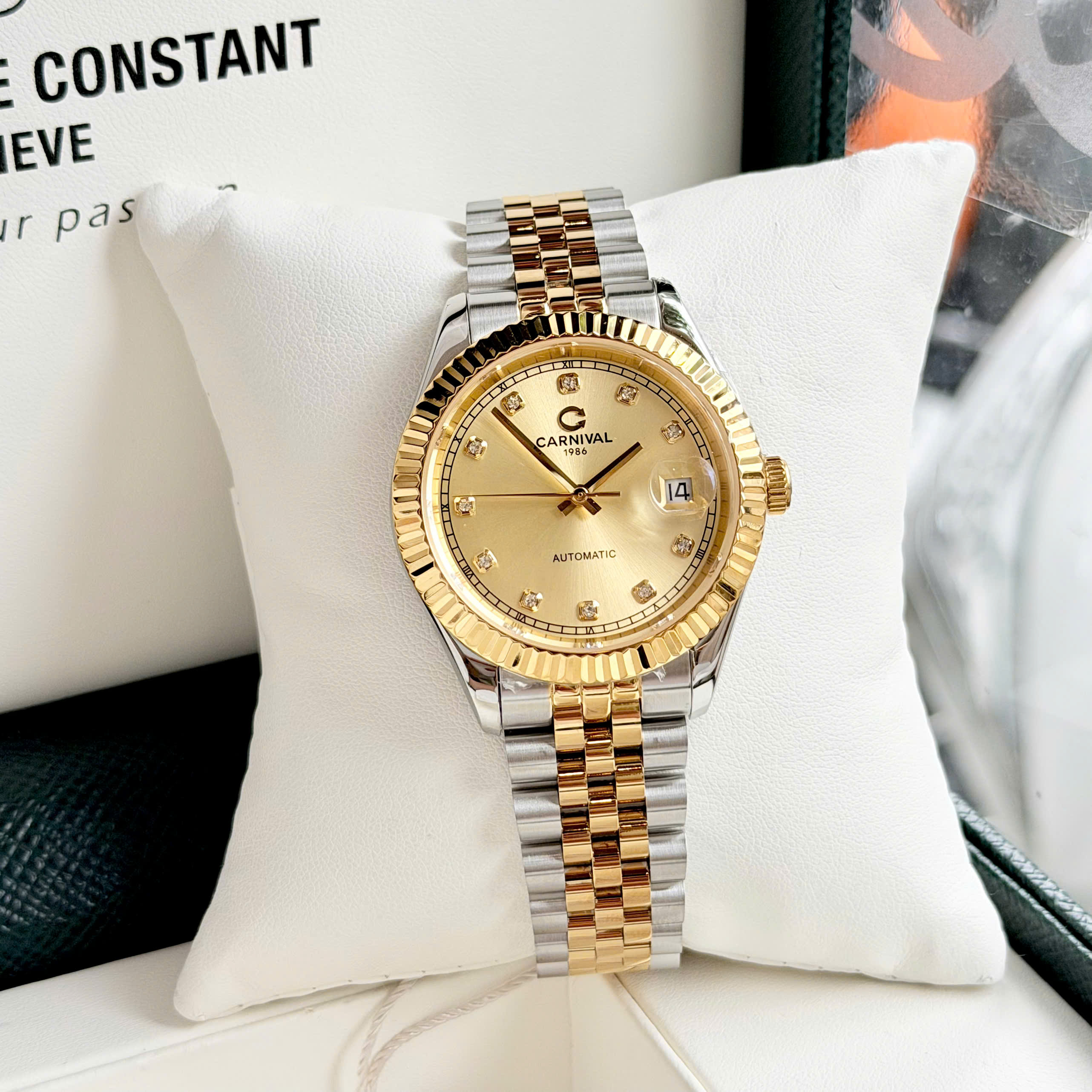 +40 Mẫu Đồng Hồ Carnival 8250G 38mm Chính Hãng – Automatic Nhật, Sapphire