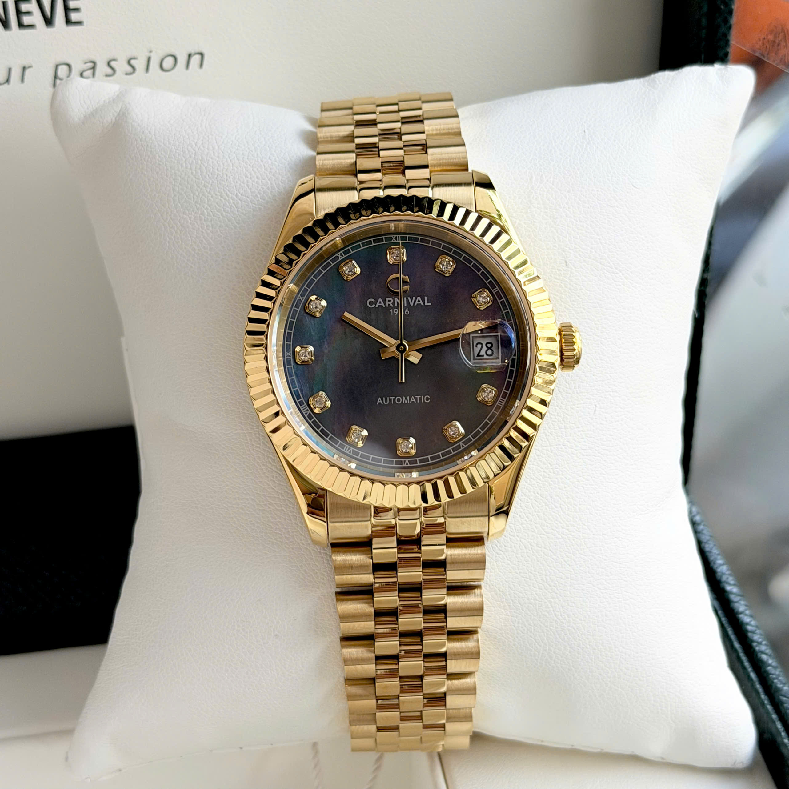 +40 Mẫu Đồng Hồ Carnival 8250G 38mm Chính Hãng – Automatic Nhật, Sapphire