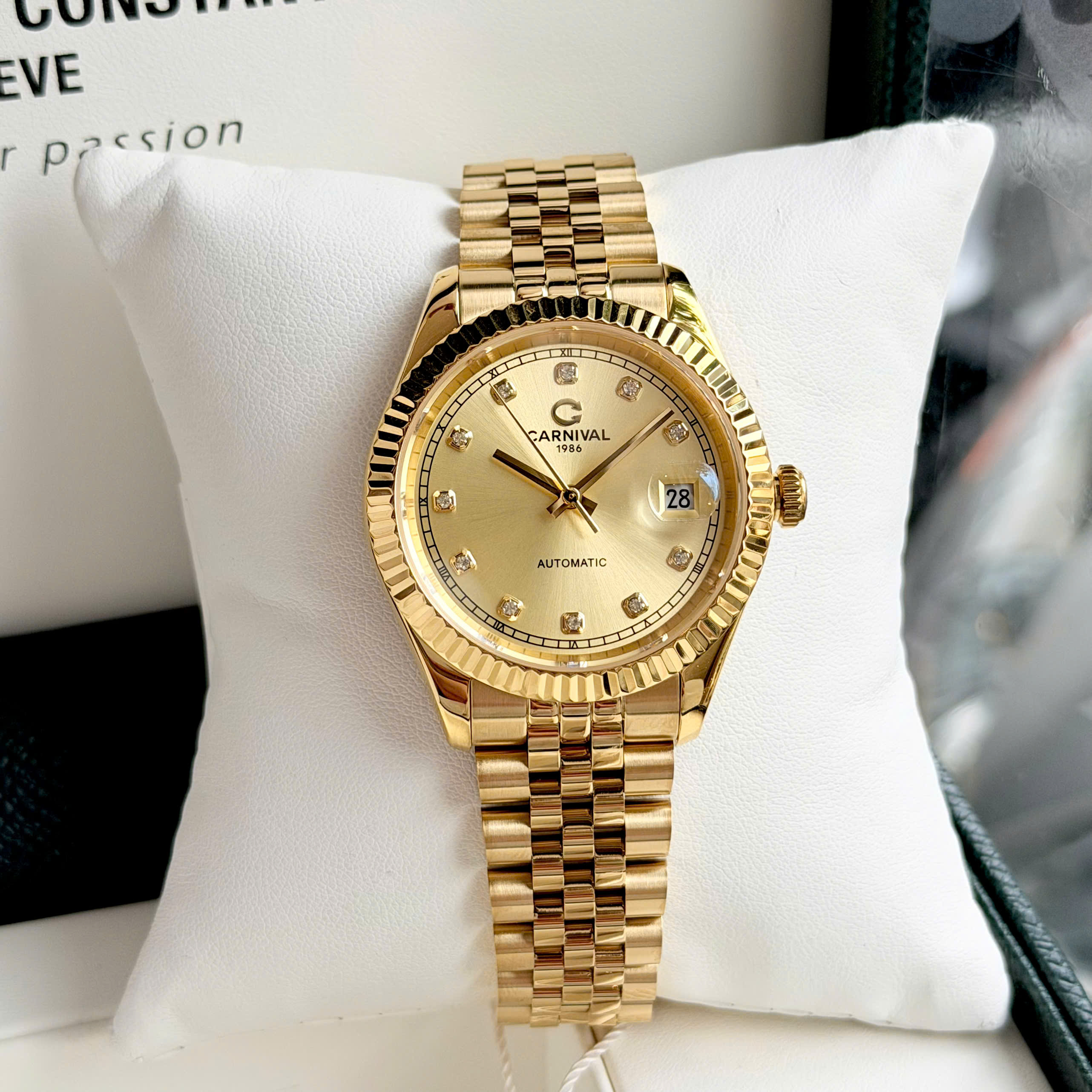 +40 Mẫu Đồng Hồ Carnival 8250G 38mm Chính Hãng – Automatic Nhật, Sapphire