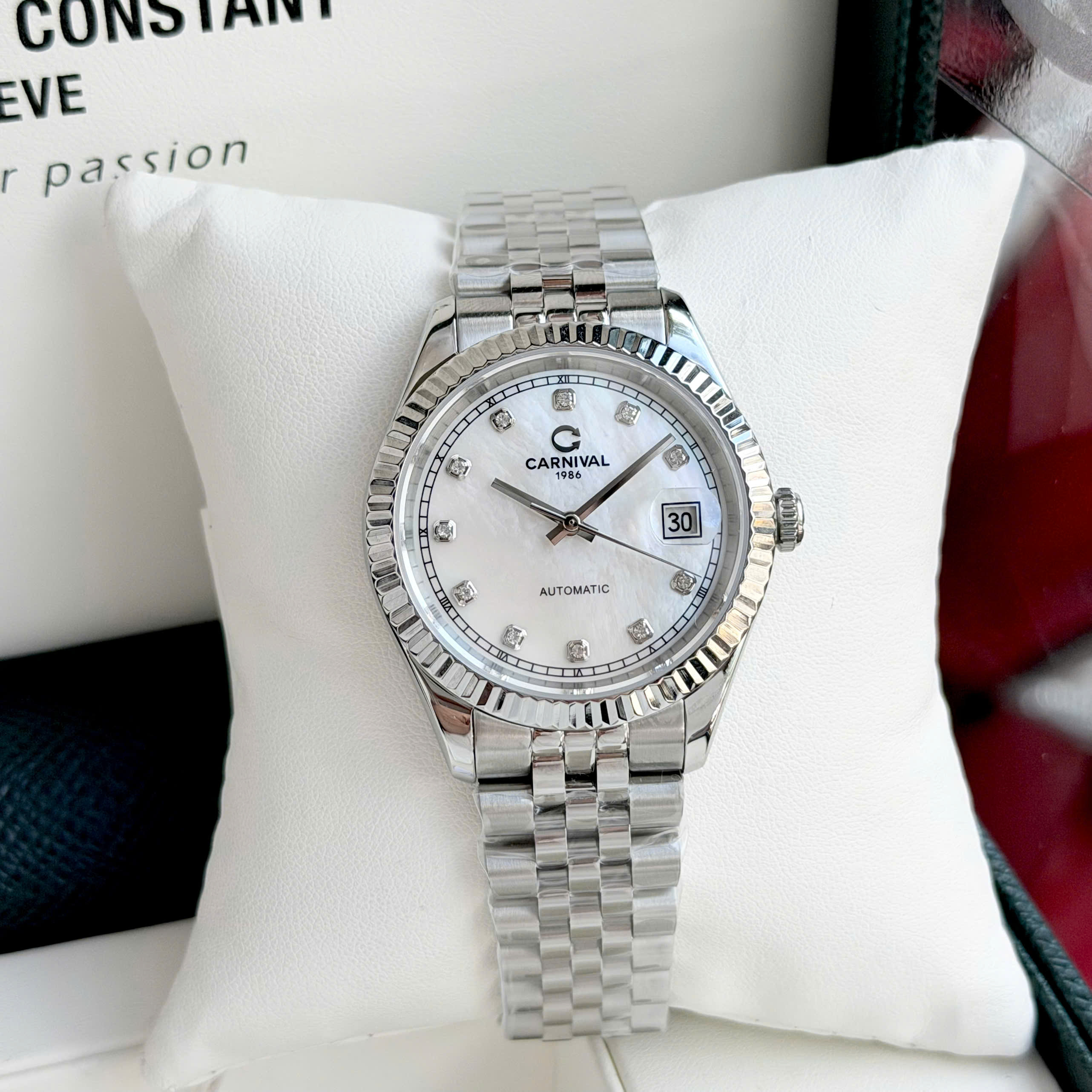 +40 Mẫu Đồng Hồ Carnival 8250G 38mm Chính Hãng – Automatic Nhật, Sapphire
