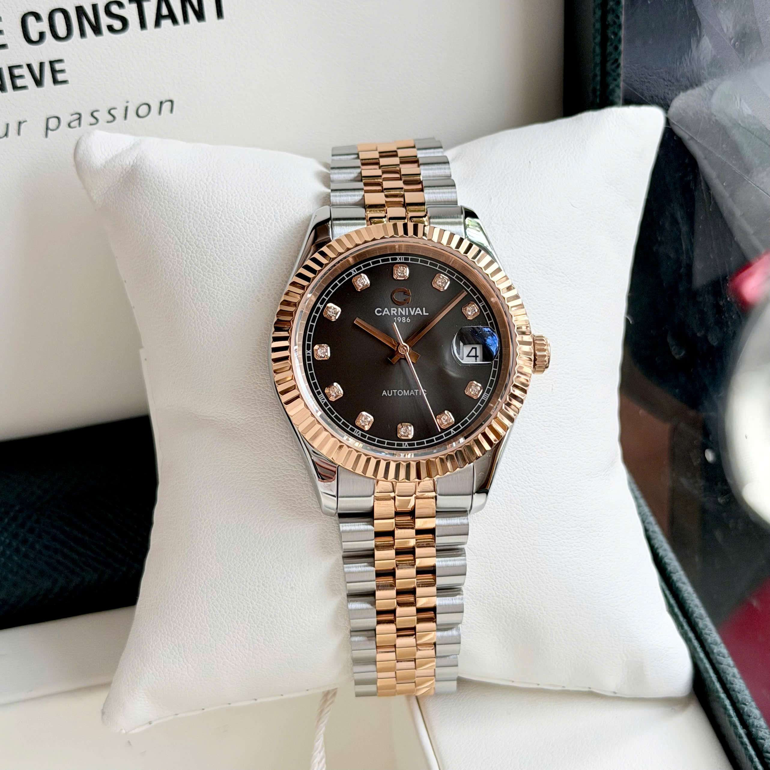 +40 Mẫu Đồng Hồ Carnival 8250G 38mm Chính Hãng – Automatic Nhật, Sapphire
