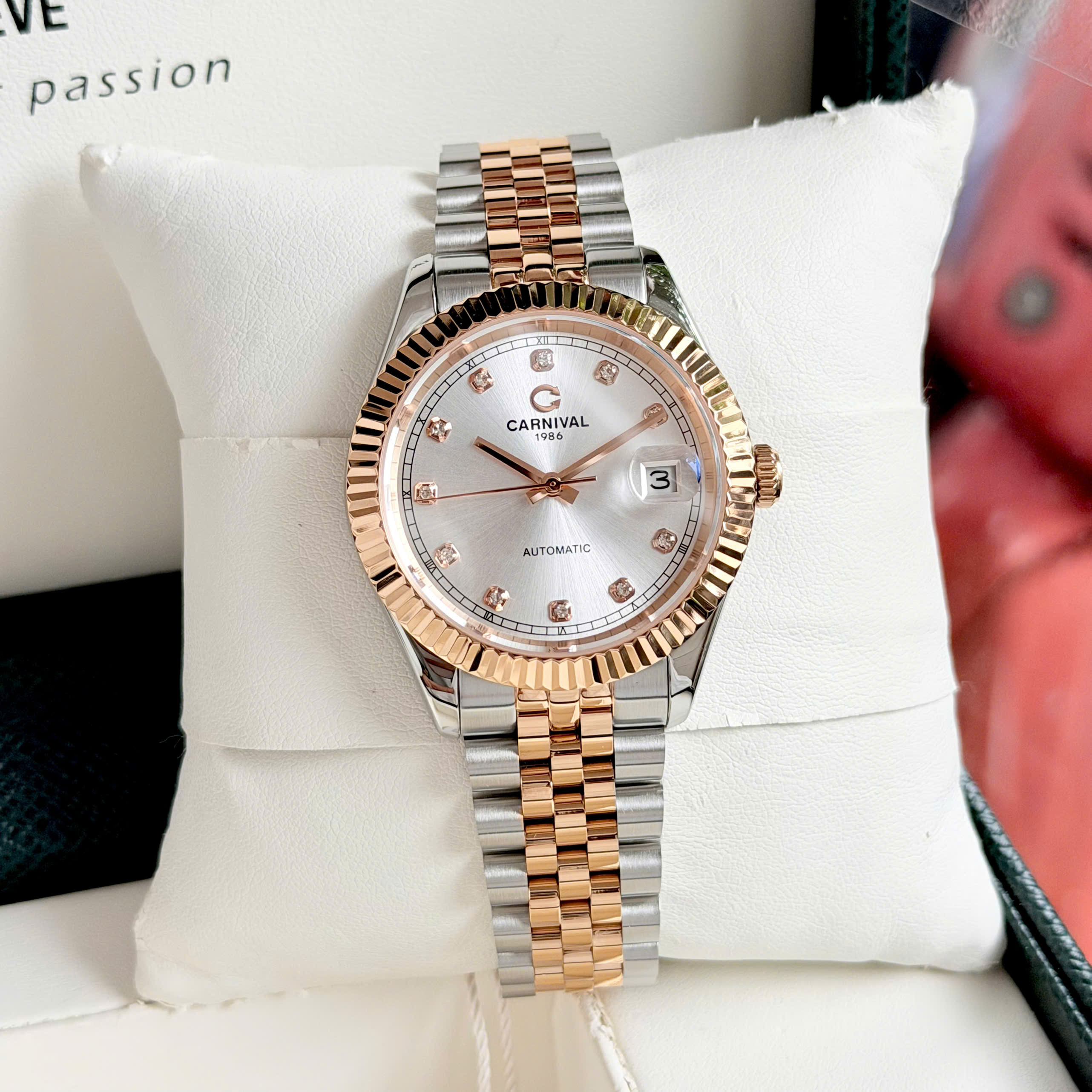 +40 Mẫu Đồng Hồ Carnival 8250G 38mm Chính Hãng – Automatic Nhật, Sapphire