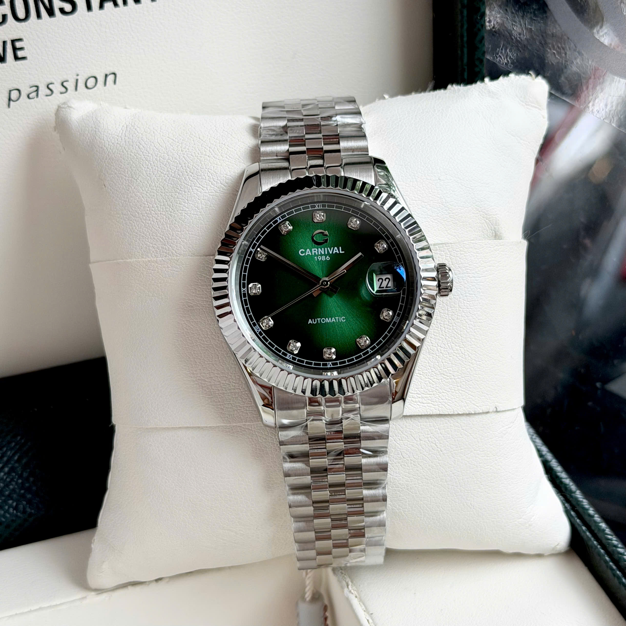 +40 Mẫu Đồng Hồ Carnival 8250G 38mm Chính Hãng – Automatic Nhật, Sapphire