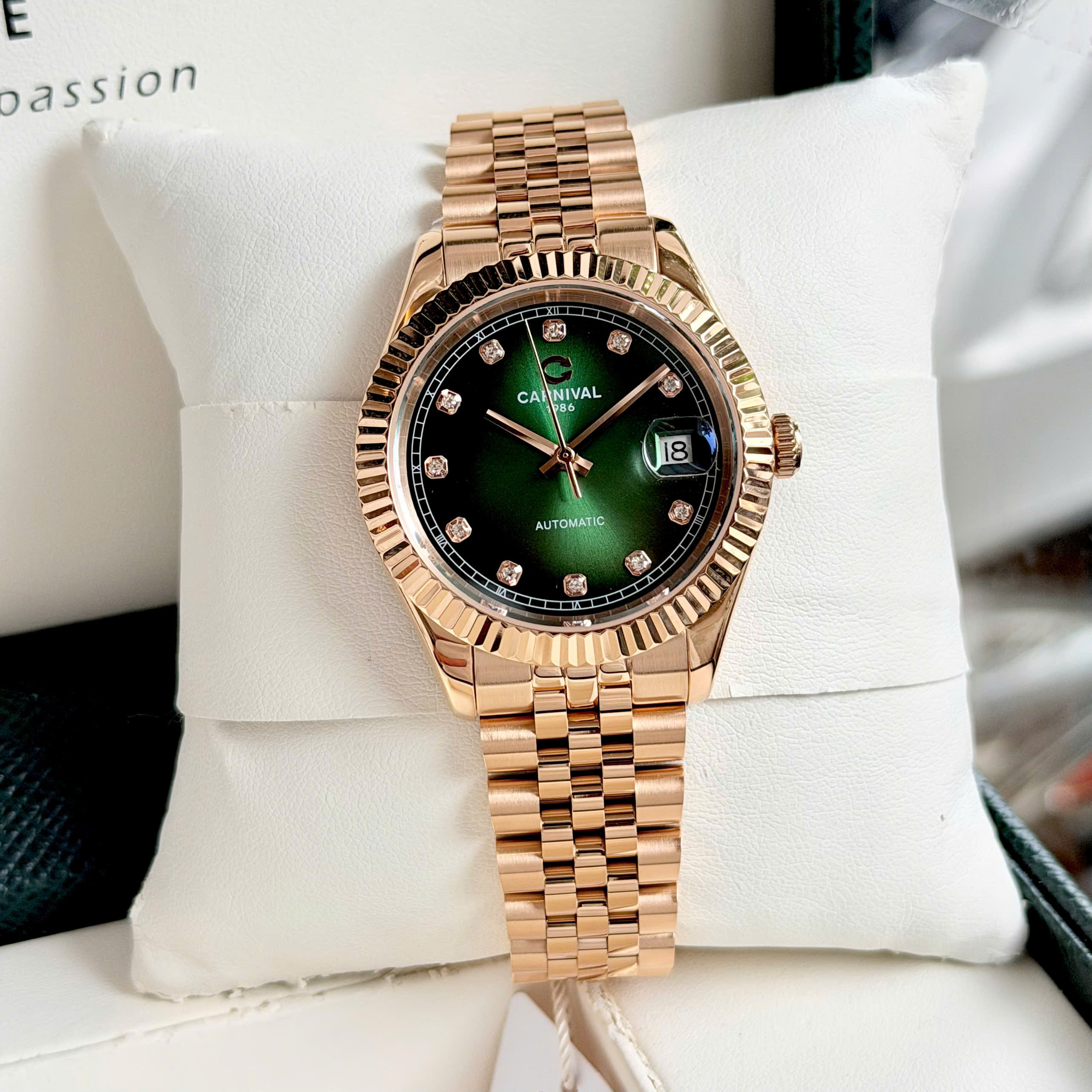 +40 Mẫu Đồng Hồ Carnival 8250G 38mm Chính Hãng – Automatic Nhật, Sapphire