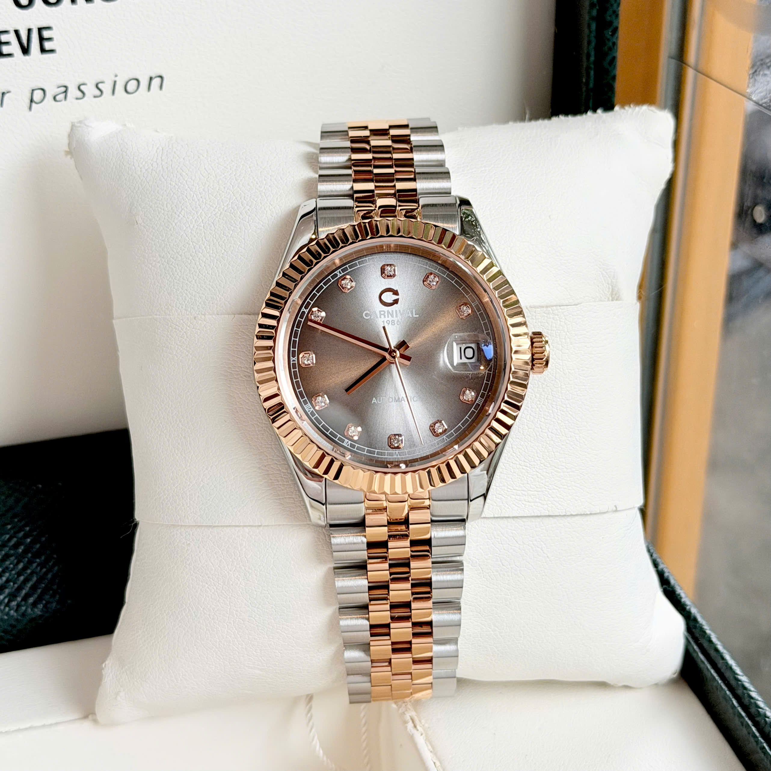 +40 Mẫu Đồng Hồ Carnival 8250G 38mm Chính Hãng – Automatic Nhật, Sapphire