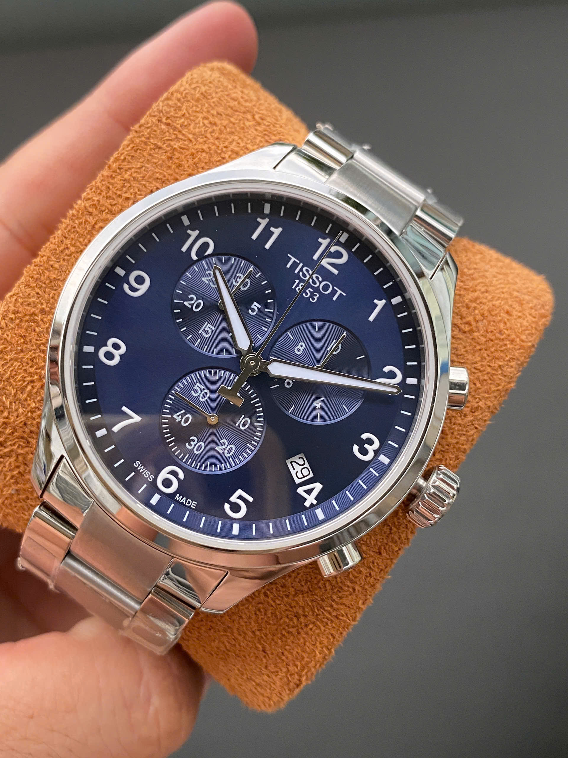 Đồng Hồ Tissot Chrono XL Classic T116.617.11.047.01 – Mặt Xanh Đậm, Chronograph Thể Thao, Kính Sapphire