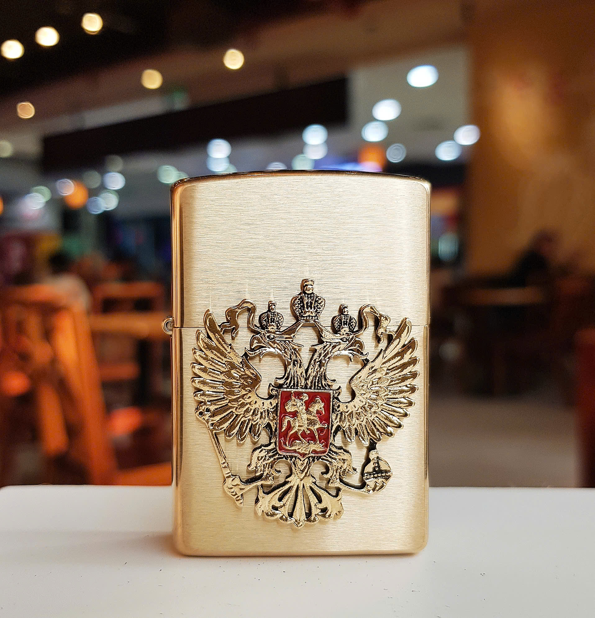 Bật lửa Zippo Quốc huy Liên bang Nga – Món quà ý nghĩa dành cho người yêu nước Nga và phong cách sưu tầm cổ điển