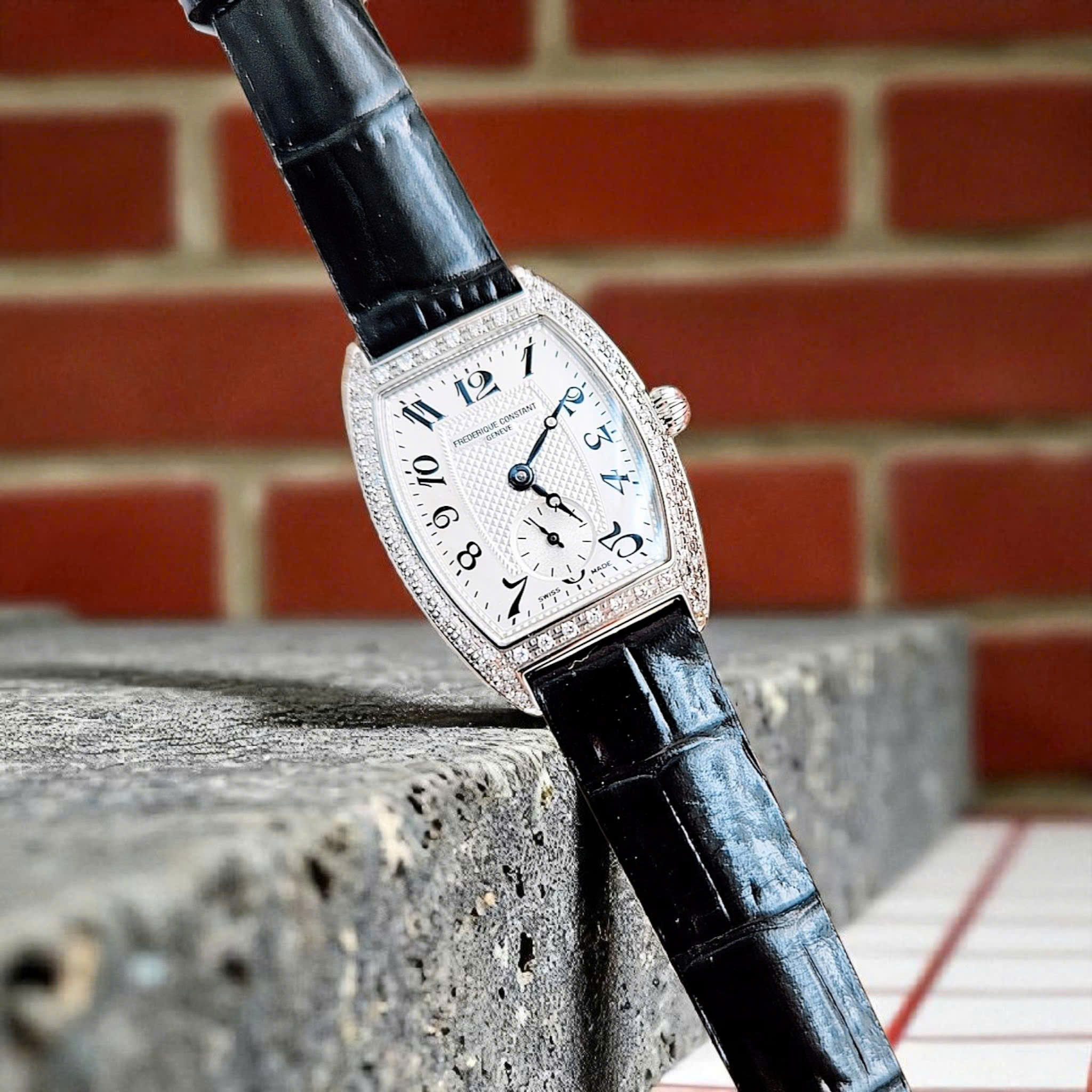 Đồng hồ Frederique Constant Art Deco Mini Diamonds FC-235APWUS1T2D26