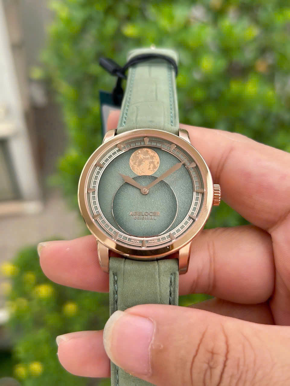Đồng hồ Agelocer Moonphase 6415D5 – Phân tích chuyên sâu thiết kế, bộ máy và giá trị sử dụng