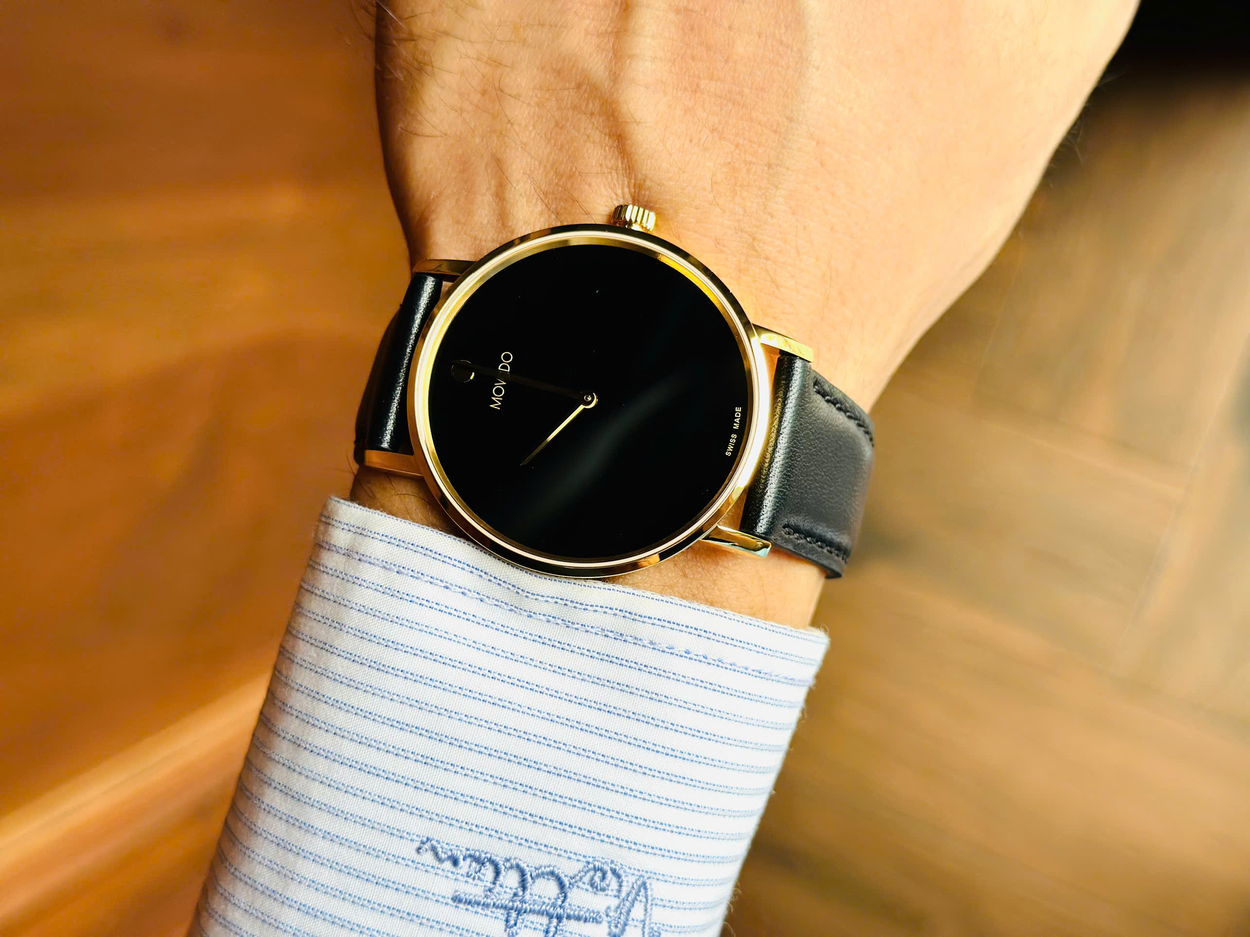 Đồng hồ Movado 0607591 – Biểu tượng Museum Dial tối giản, sang trọng chuẩn Thụy Sĩ