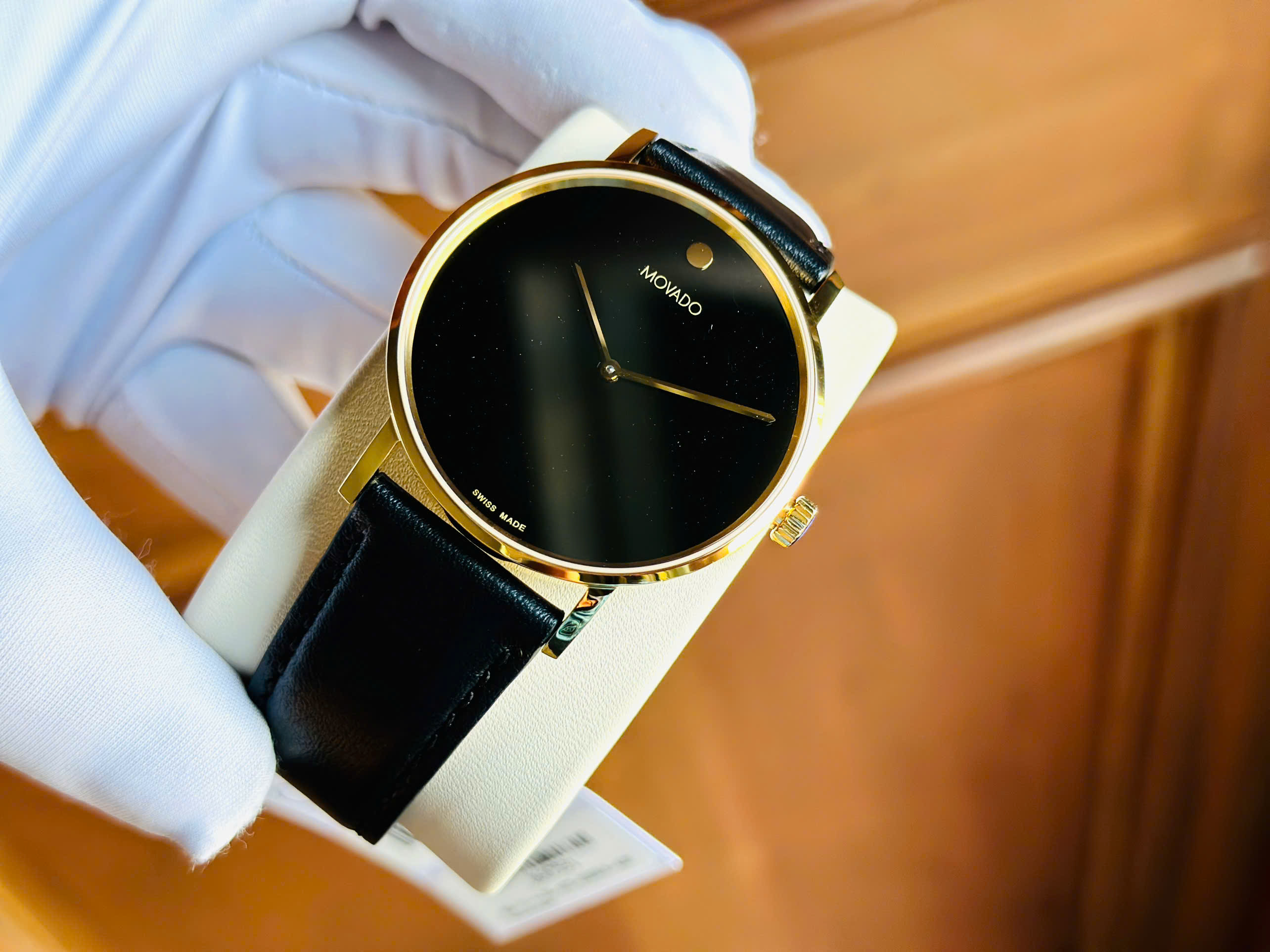 Đồng hồ Movado 0607591 – Biểu tượng Museum Dial tối giản, sang trọng chuẩn Thụy Sĩ