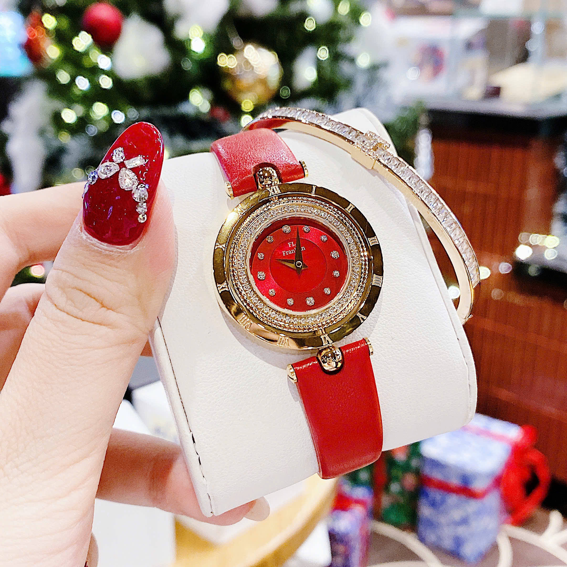 Đồng Hồ FL5489 Franklin Phiên Bản EON Xoay 360° – Thiết Kế Độc Quyền, Đẹp Bất Bại Cho Phái Nữ