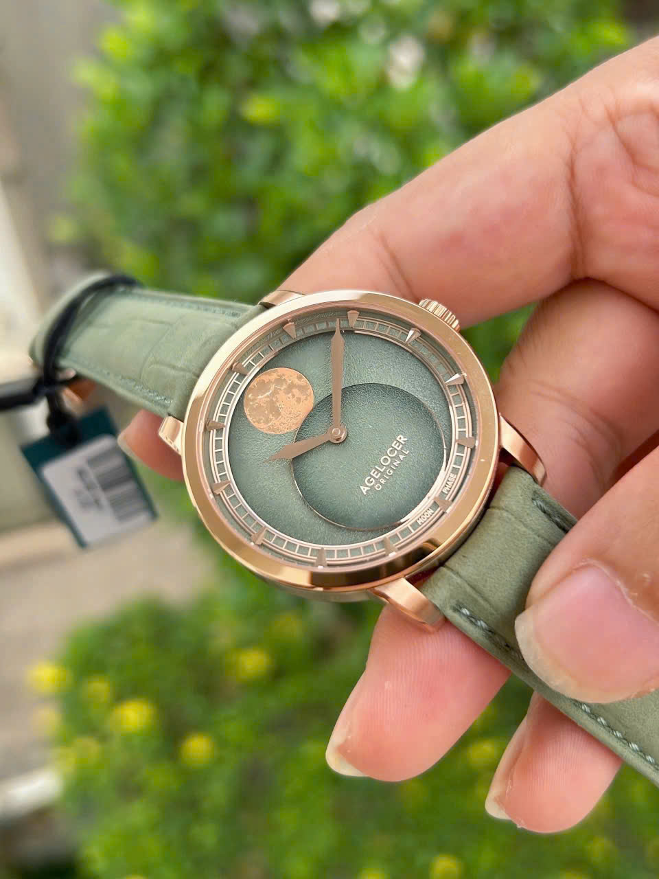 Đồng hồ Agelocer Moonphase 6415D5 – Phân tích chuyên sâu thiết kế, bộ máy và giá trị sử dụng