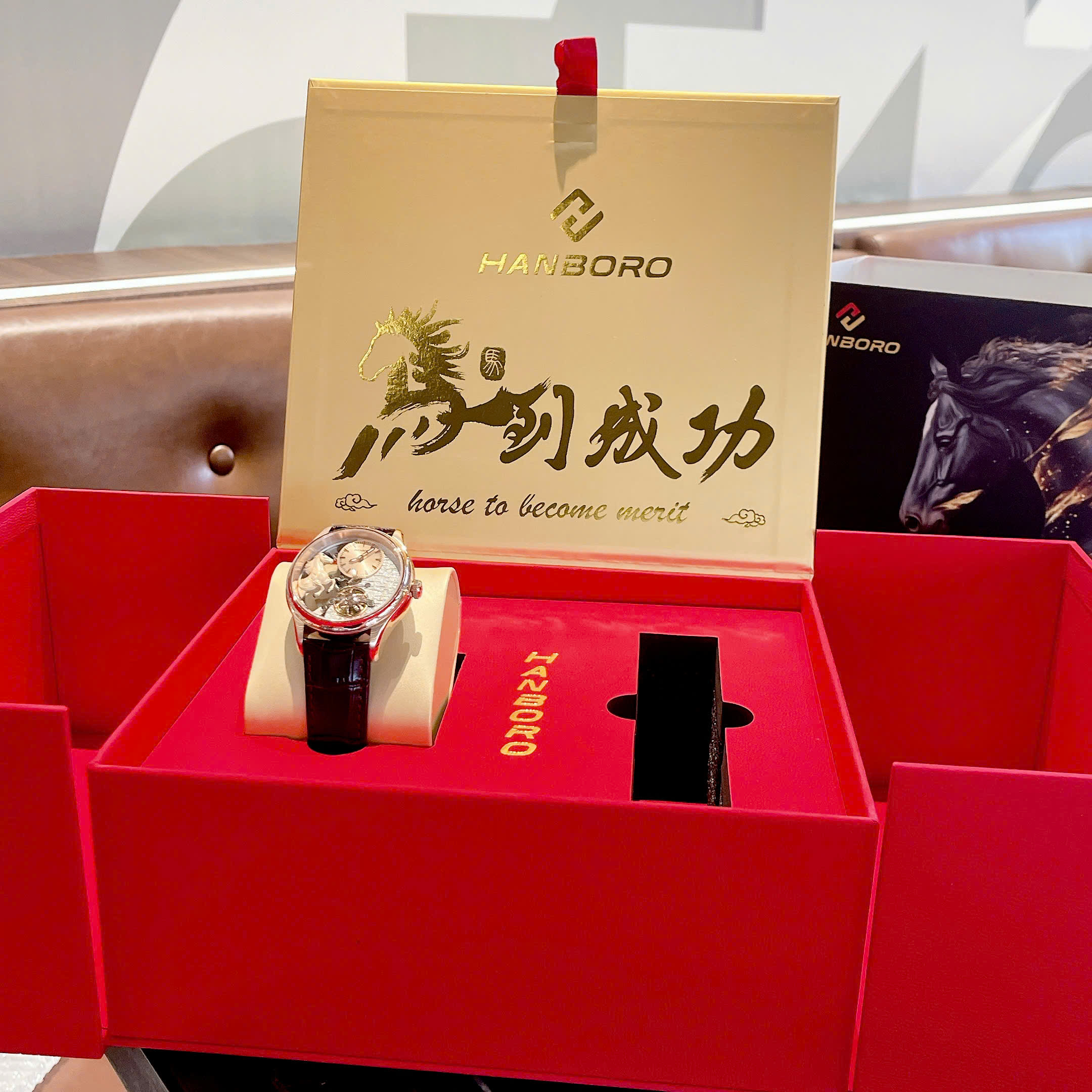 Đồng hồ Hanboro HBR5002 Automatic 2026 – Tuyệt tác lộ cơ 3D đẳng cấp dành cho nam giới yêu phong cách khác biệt