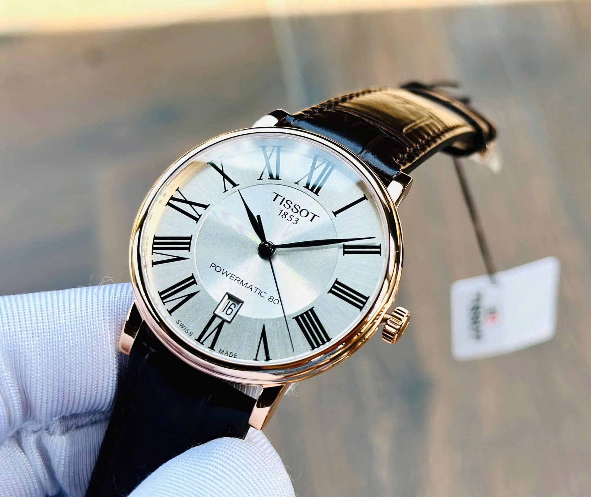 Đồng hồ Tissot T122.407.36.033.00 – Chuẩn mực của vẻ đẹp cổ điển Thụy Sĩ dành cho quý ông hiện đại