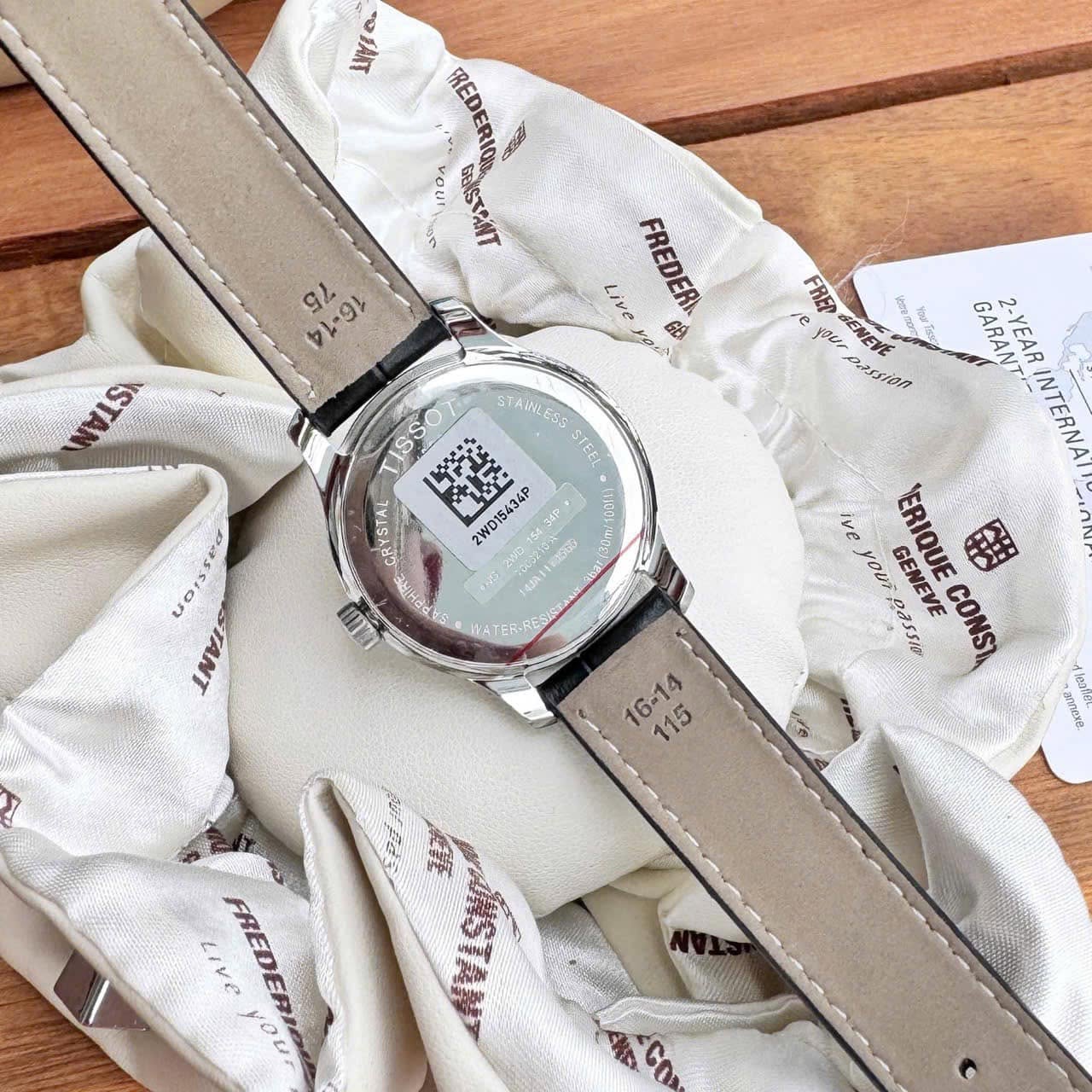 Đồng Hồ Nữ Tissot Tradition T063.210.17.117.00 – Mặt Khảm Trai Mother of Pearl, Sapphire, Quartz ETA, Size 33mm