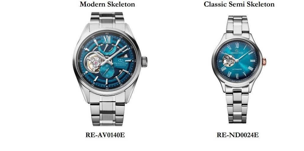 Đồng Hồ Orient Star RE-AV0140E 75th Anniversary Limited Edition – Modern Skeleton, Máy F6F44 In-House, Mặt Xanh Cực Quang kỷ niệm 75 năm thương hiệu giới hạn 1.600 chiếc