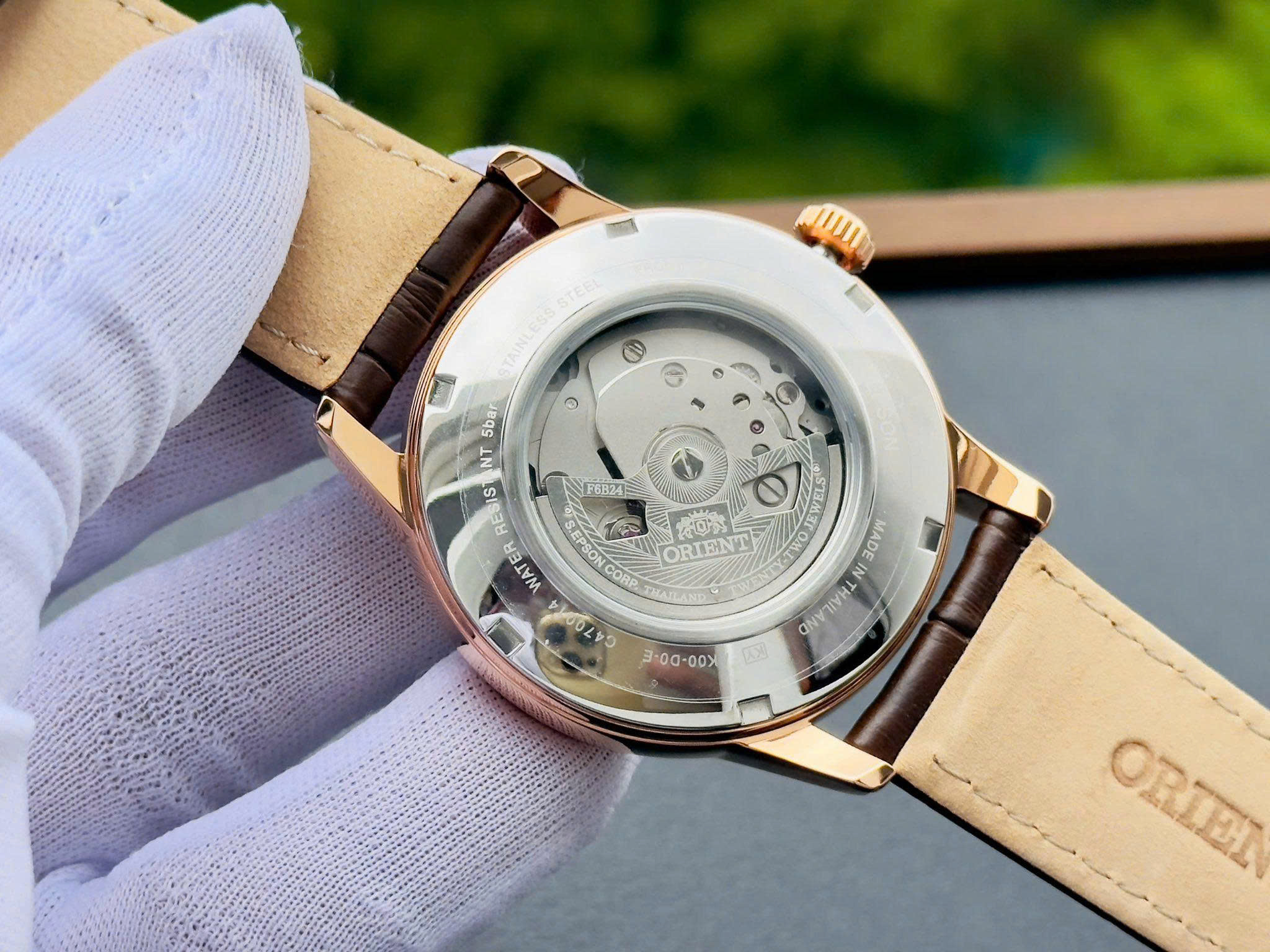 Đồng hồ ORIENT SUN & MOON RA-AK0007S30B