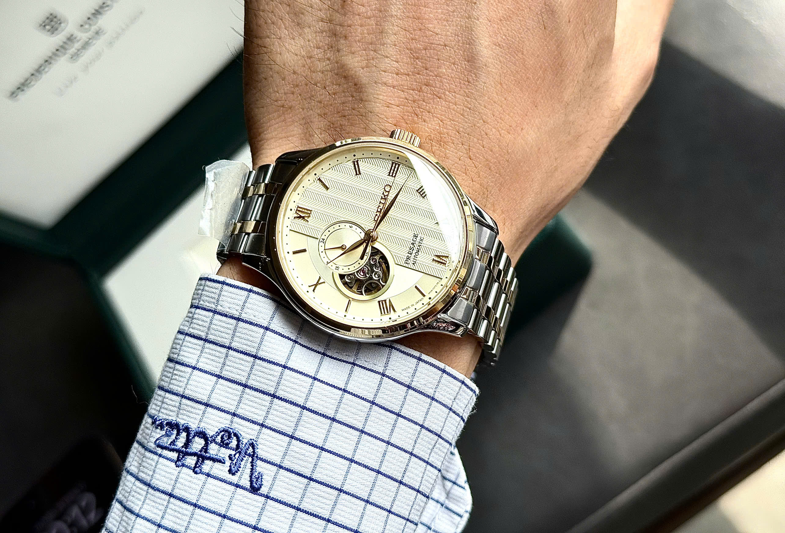 Đồng Hồ Seiko Presage Automatic SSA464J1 (SARY238) – Tuyệt Tác Zen Garden Nội Địa Nhật Bản