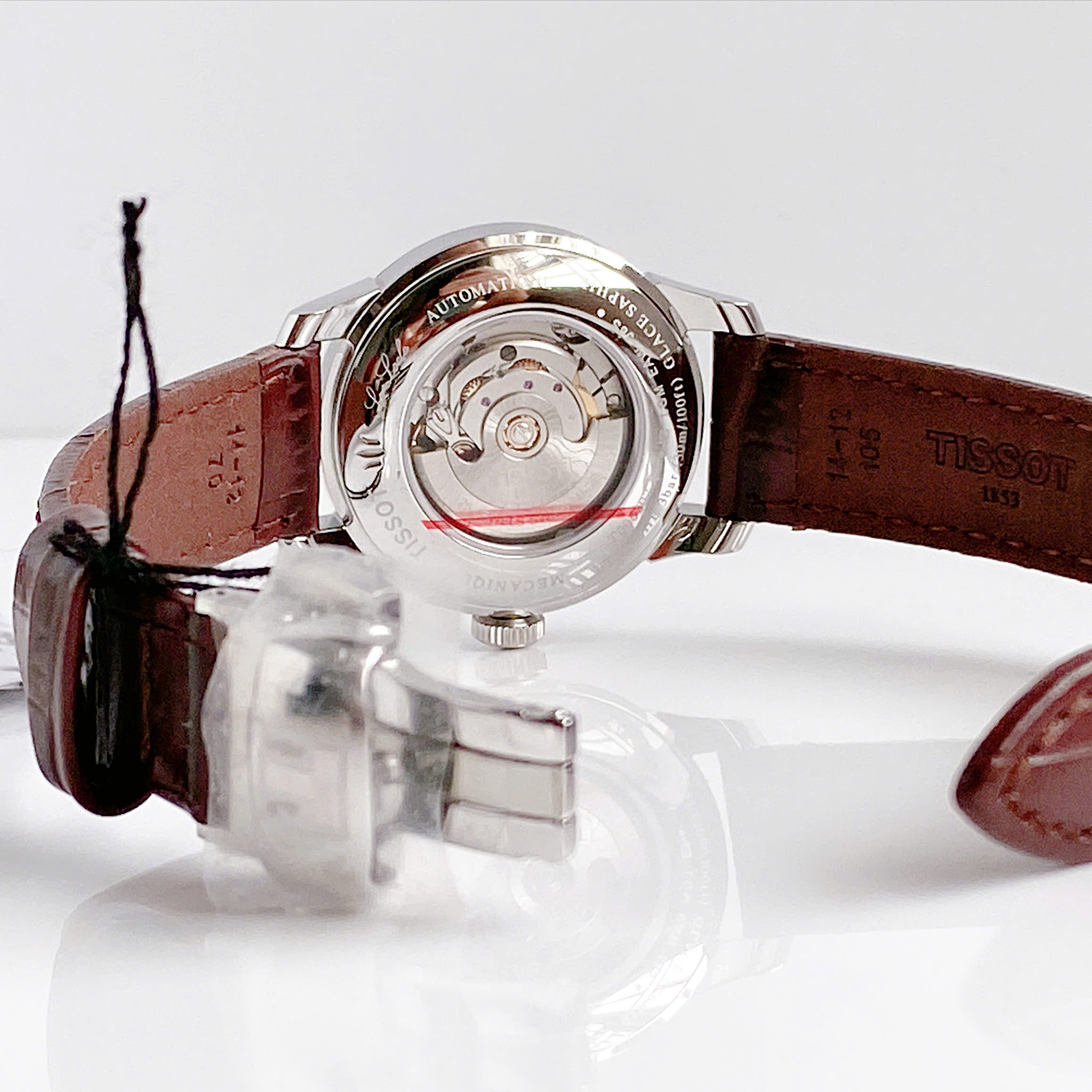 Đồng Hồ Nữ Tissot Le Locle Automatic T006.207.16.038.00 – 29mm, Mặt Guilloché, Kính Sapphire