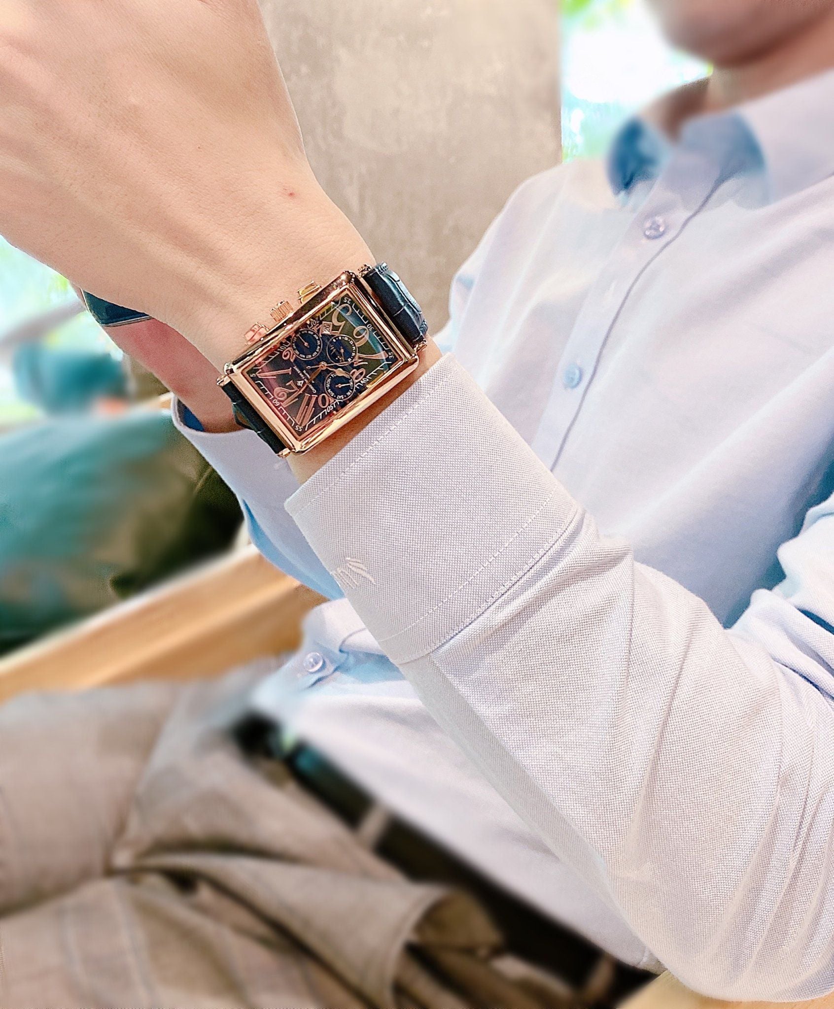 Đồng hồ Christian Van Sant Prodigy Automatic Blue Dial CV9142 – Thiết kế độc đáo, mặt xanh nổi bật, phong cách nam tính hiện đại