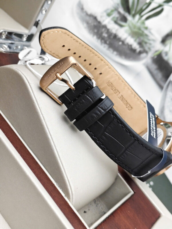 Đồng Hồ Nam Maserati Potenza R8821108053 Automatic Rose Gold – Mặt Đen, Dây Da, Size 42mm