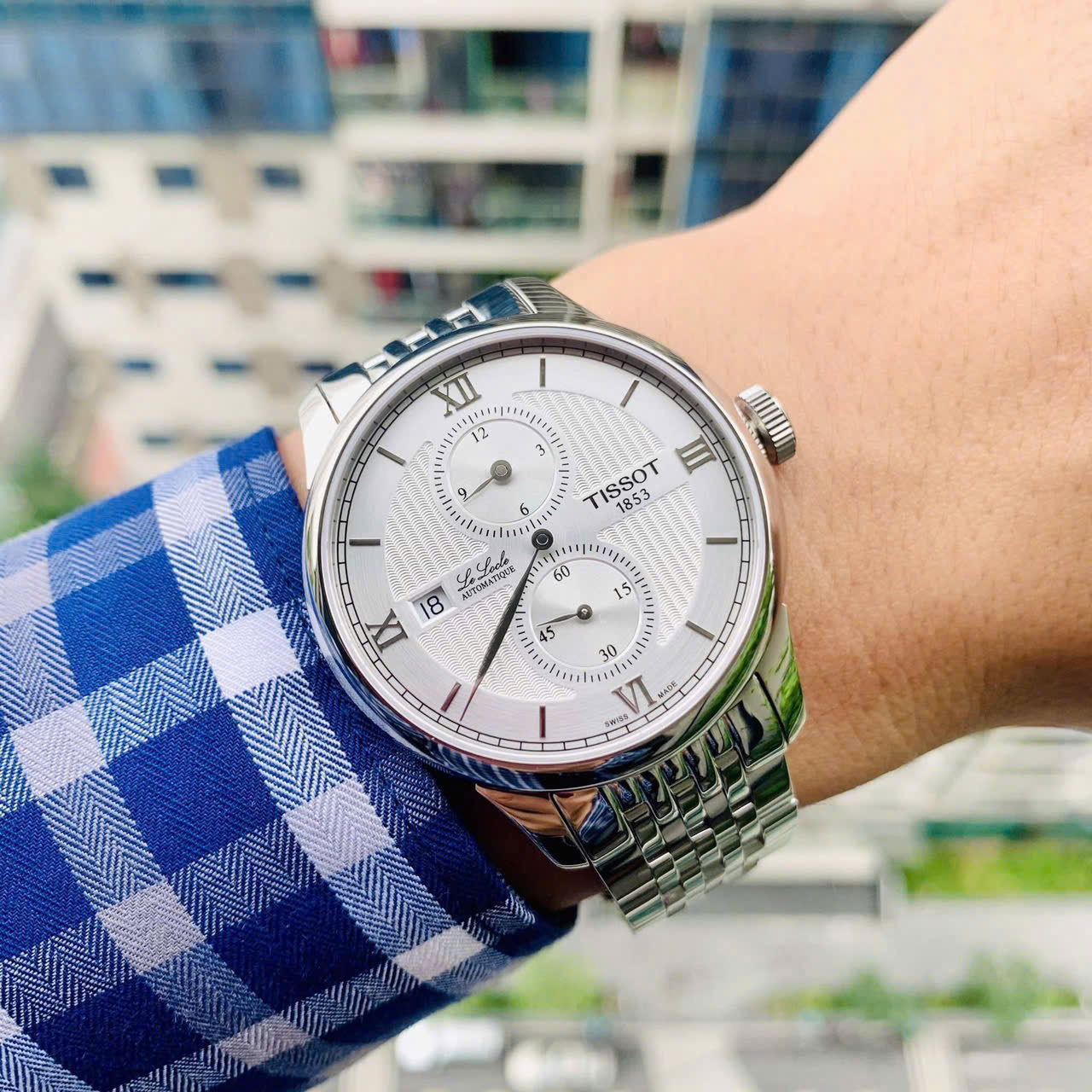 Đồng hồ Tissot Le Locle Regulateur White – T006.428.11.038.02