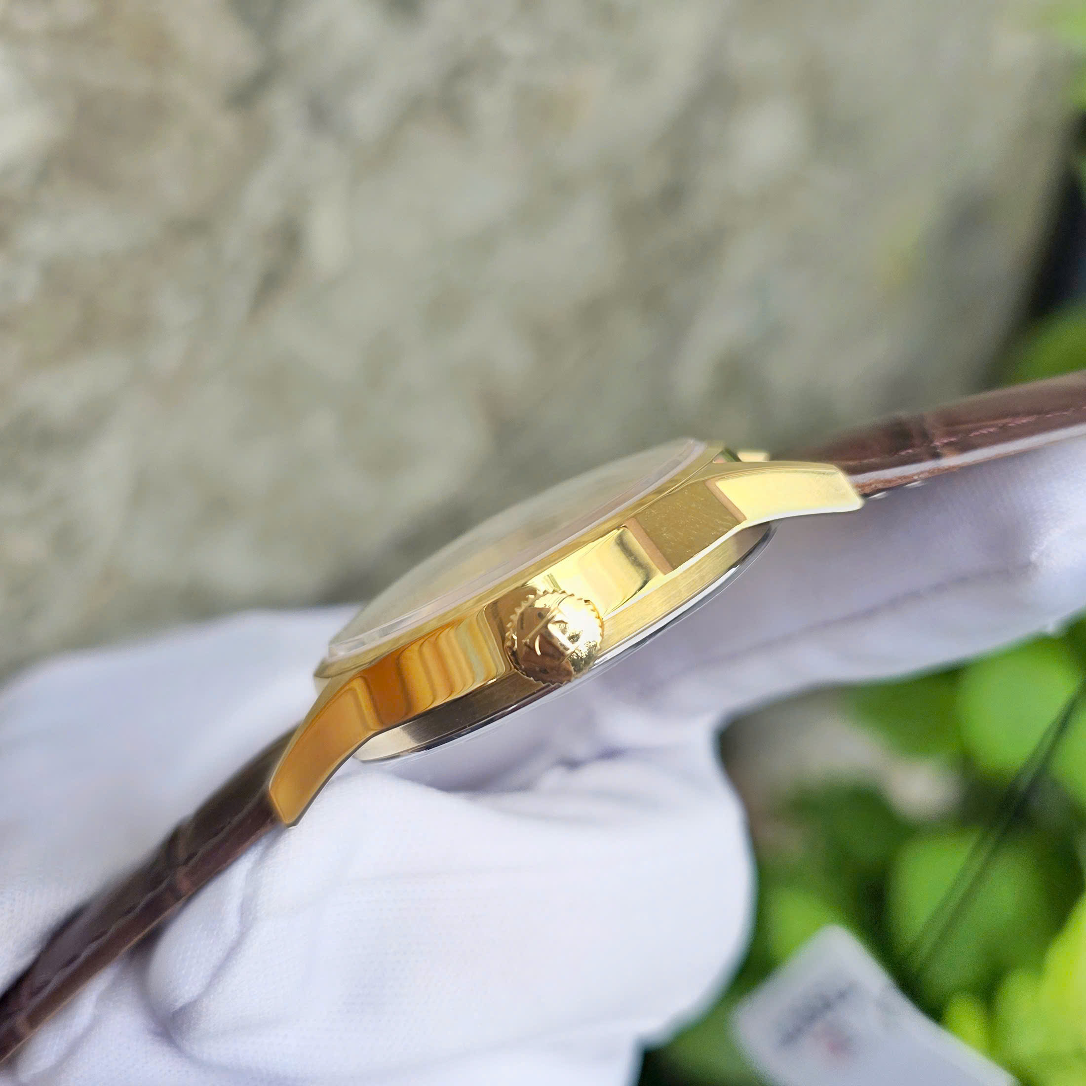 Đồng Hồ Tissot Automatic Visodate T019.430.36.031.01 – Phong Cách Vintage Thập Niên 1950, Vỏ Mạ Vàng Yellow Gold