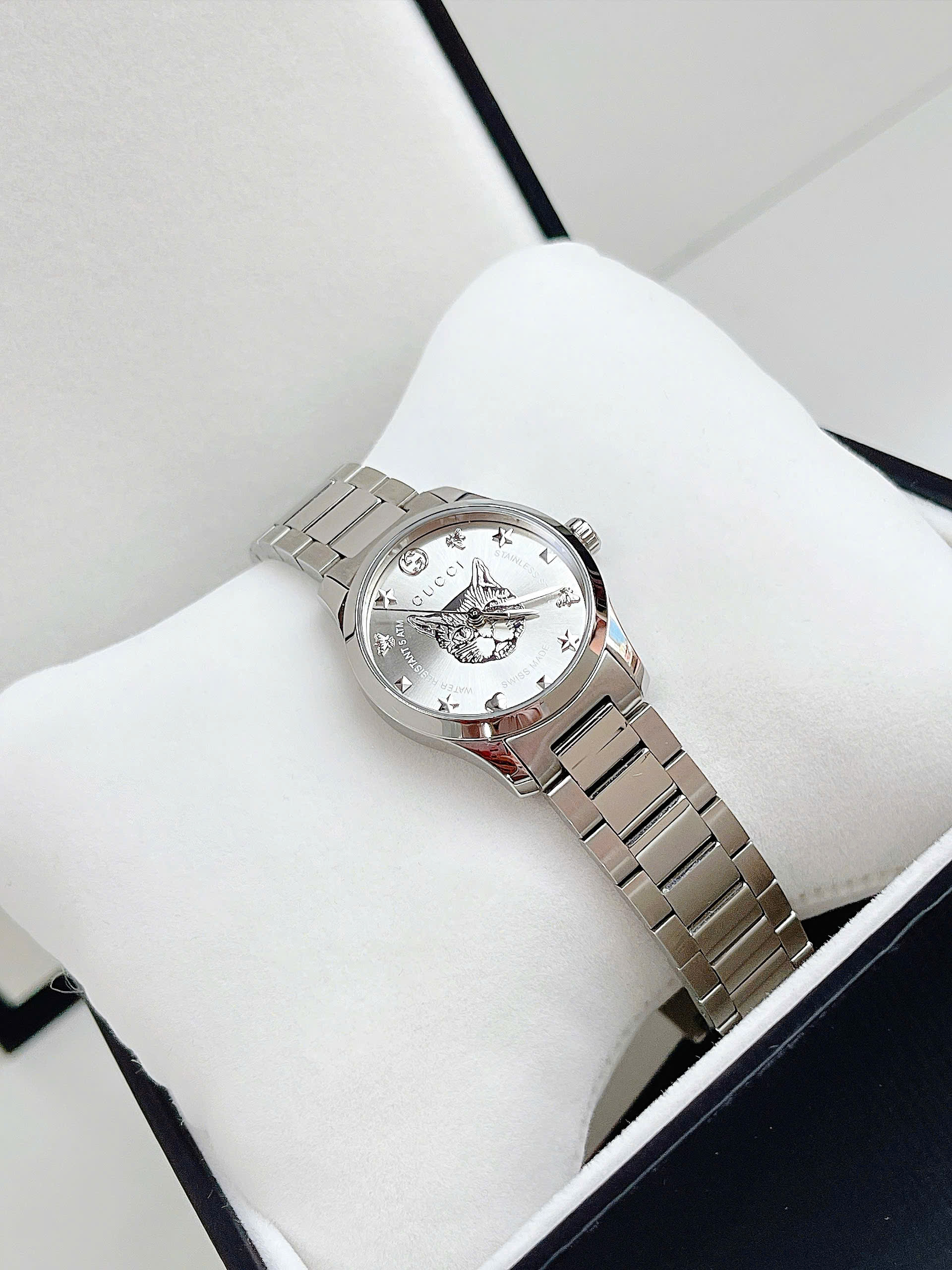 Đồng Hồ Nữ Gucci G-Timeless Mystic Cat Motif – Vẻ Đẹp Cá Tính & Đẳng Cấp Thời Thượng